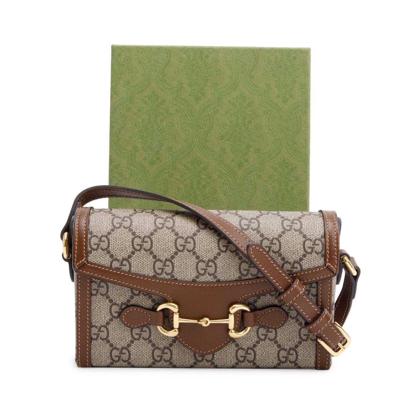 Gucci GG Supreme Horsebit 1955 Mini Bag