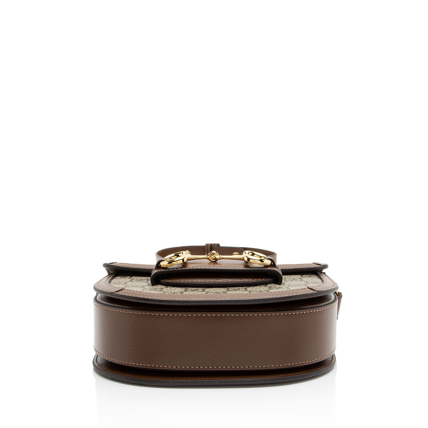 Gucci GG Supreme Horsebit 1955 Mini Rounded Shoulder Bag