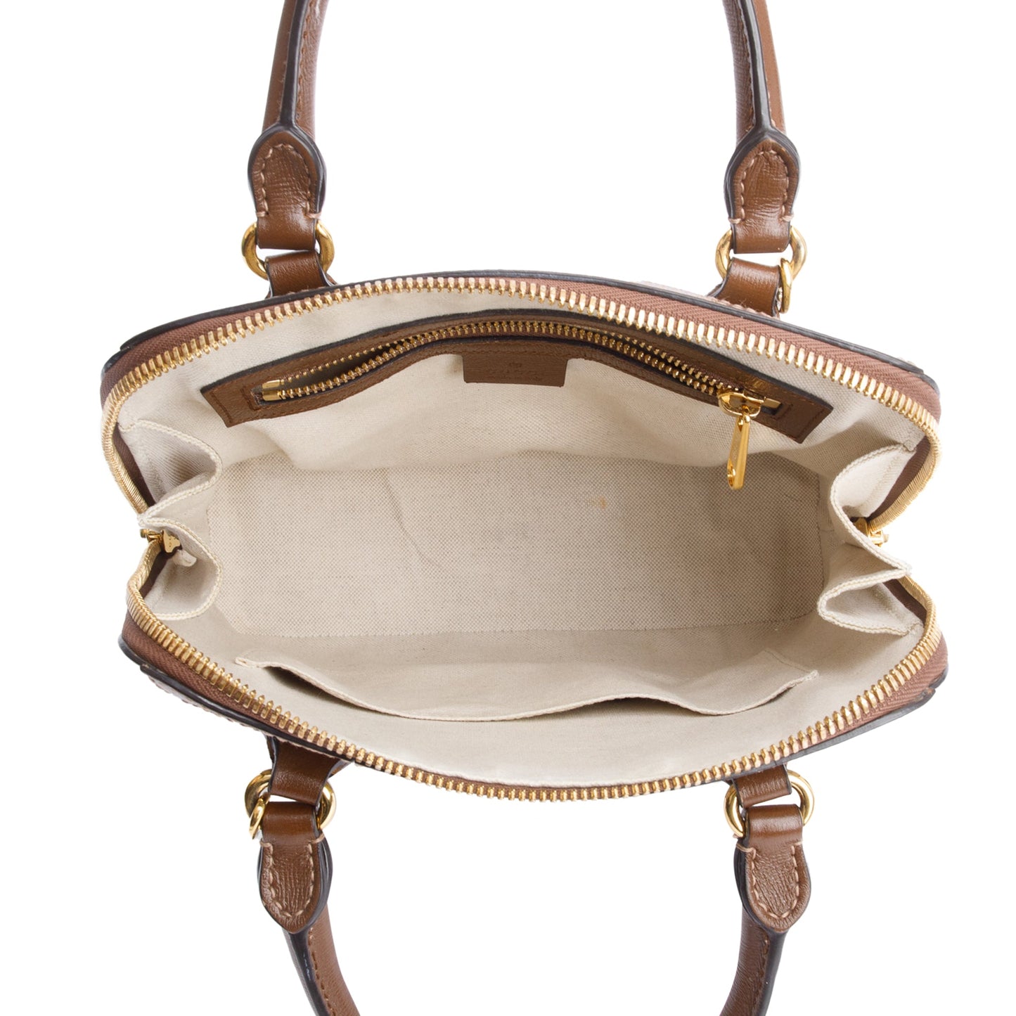 Gucci GG Supreme Horsebit 1955 Small Top Handle Bag