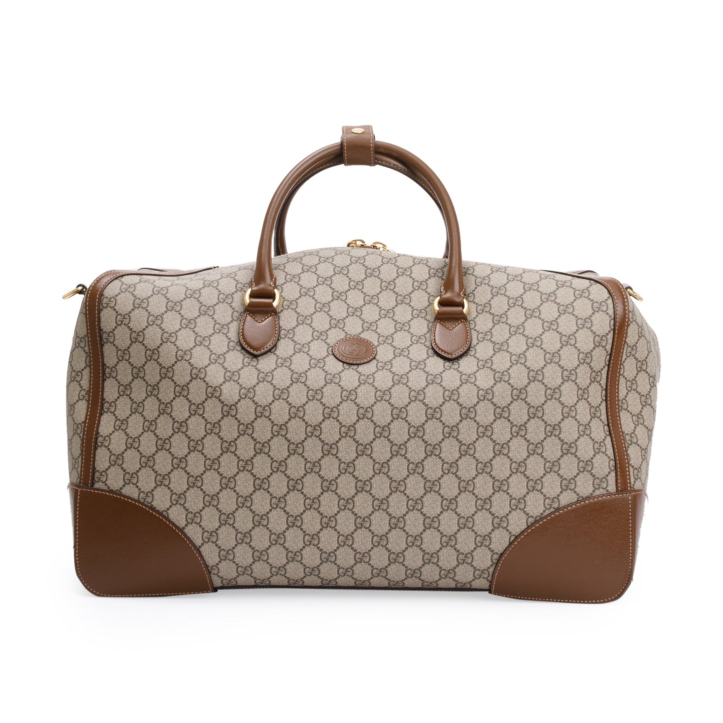 Gucci GG Supreme Interlocking G Duffle Bag