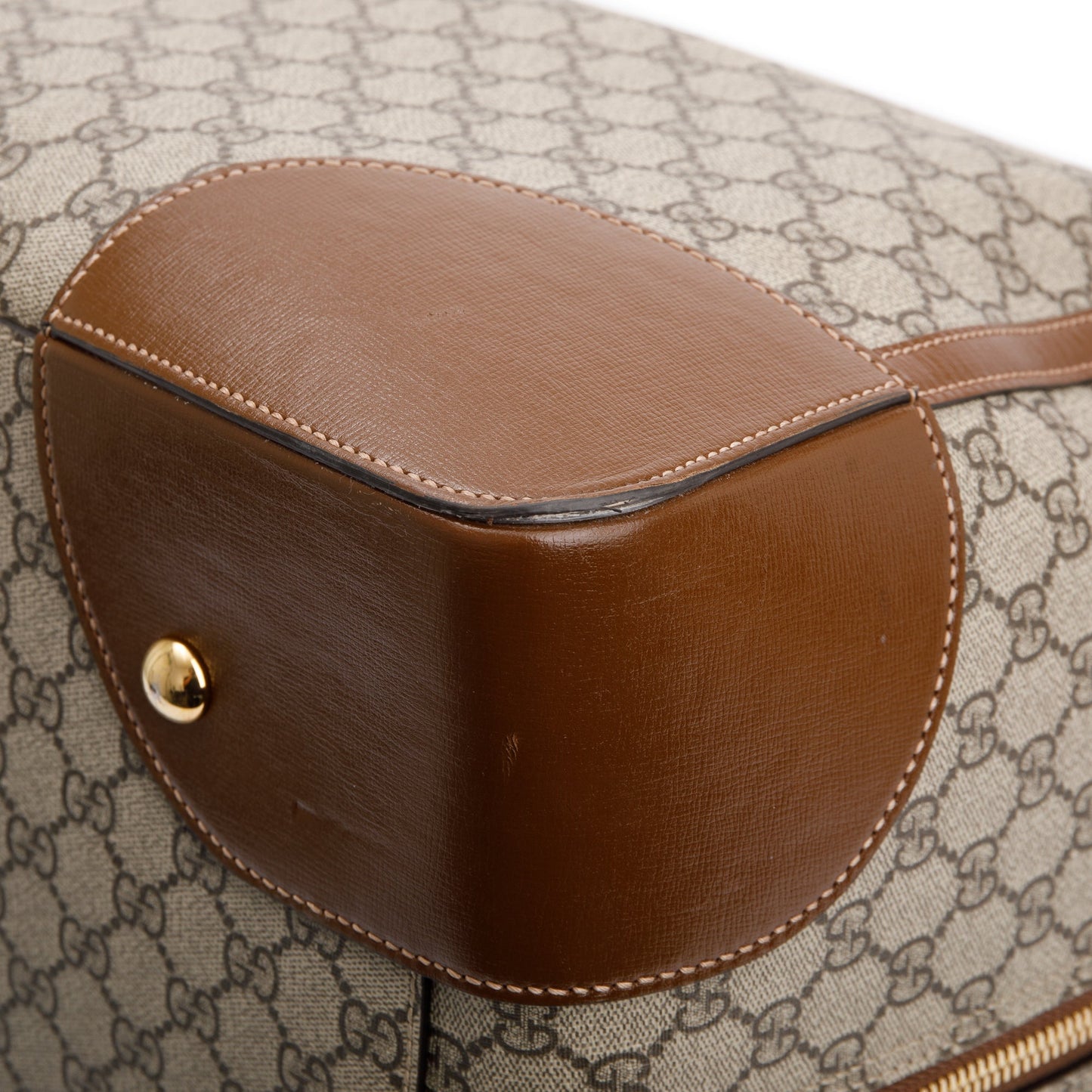 Gucci GG Supreme Interlocking G Duffle Bag