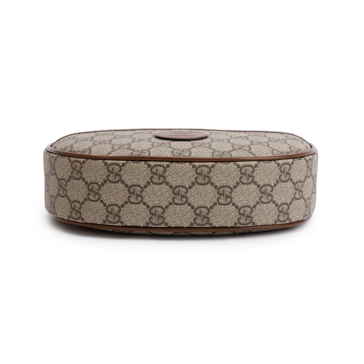 Gucci GG Supreme Interlocking G Half-Moon Shaped Mini Bag