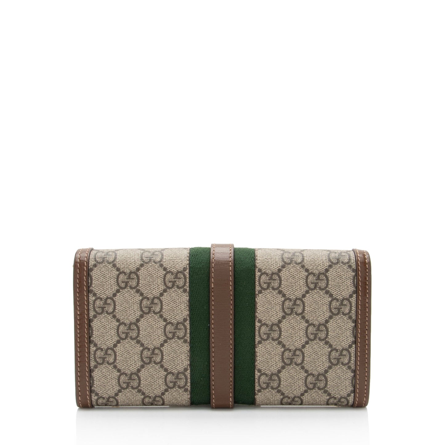 Gucci GG Supreme Jackie 1961 Chain Wallet (SHF-X2fzmk)