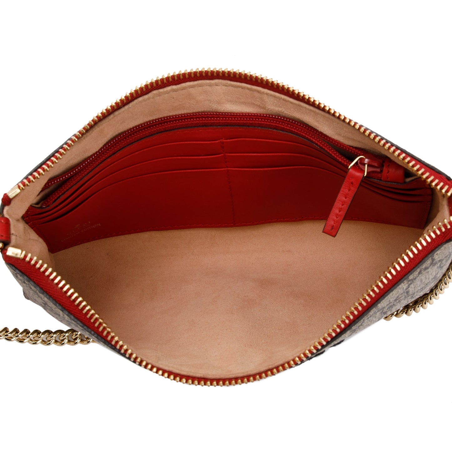 Gucci GG Supreme Kingsnake Heart Pochette