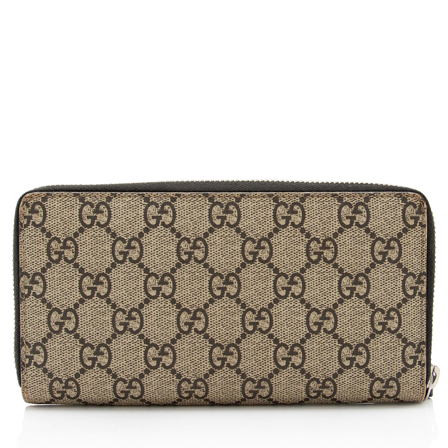 Gucci GG Supreme Kingsnake Zip Around Wallet (SHF-XF9siG)