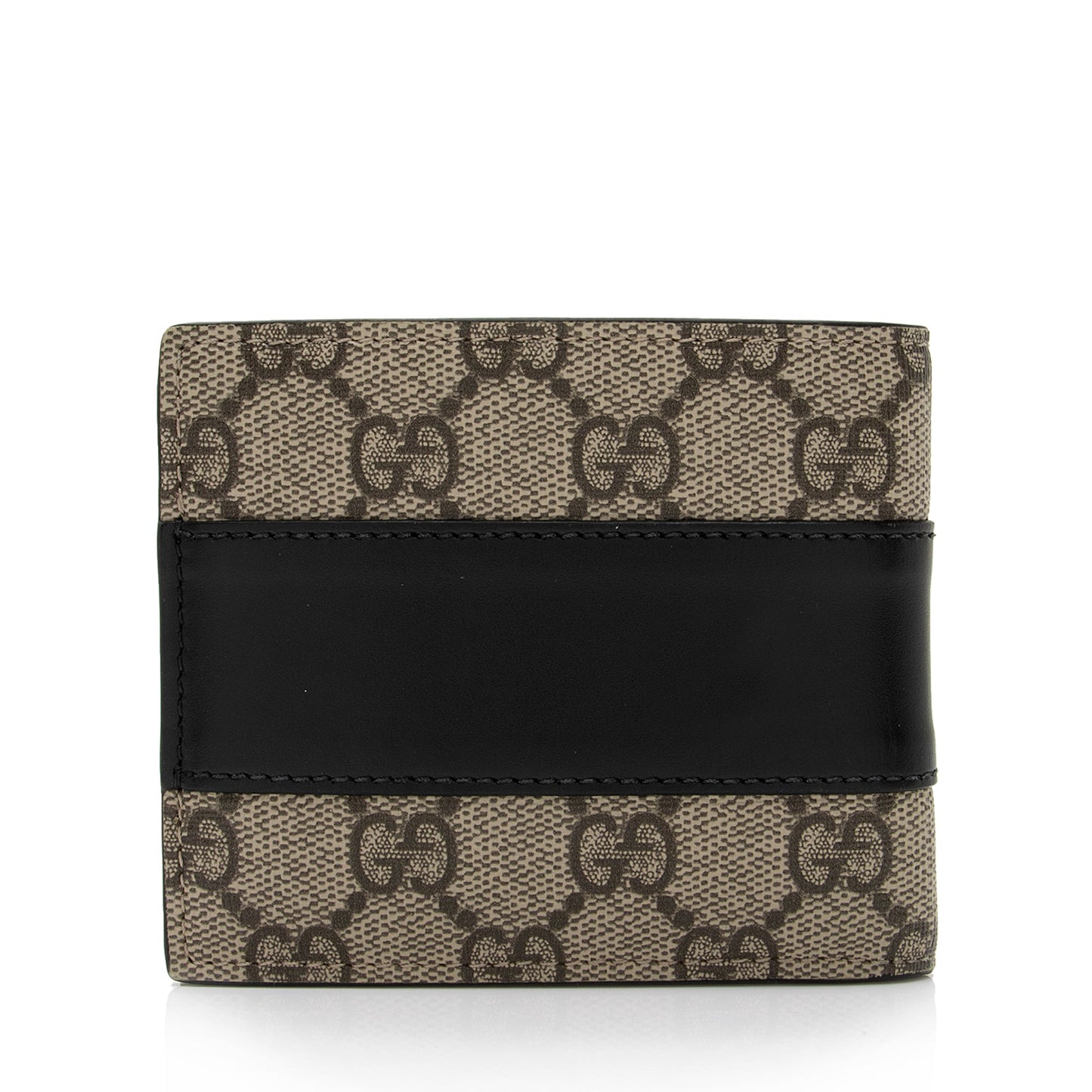 Gucci GG Supreme Leather Bi-Fold Wallet (SHF-tY4GX9)