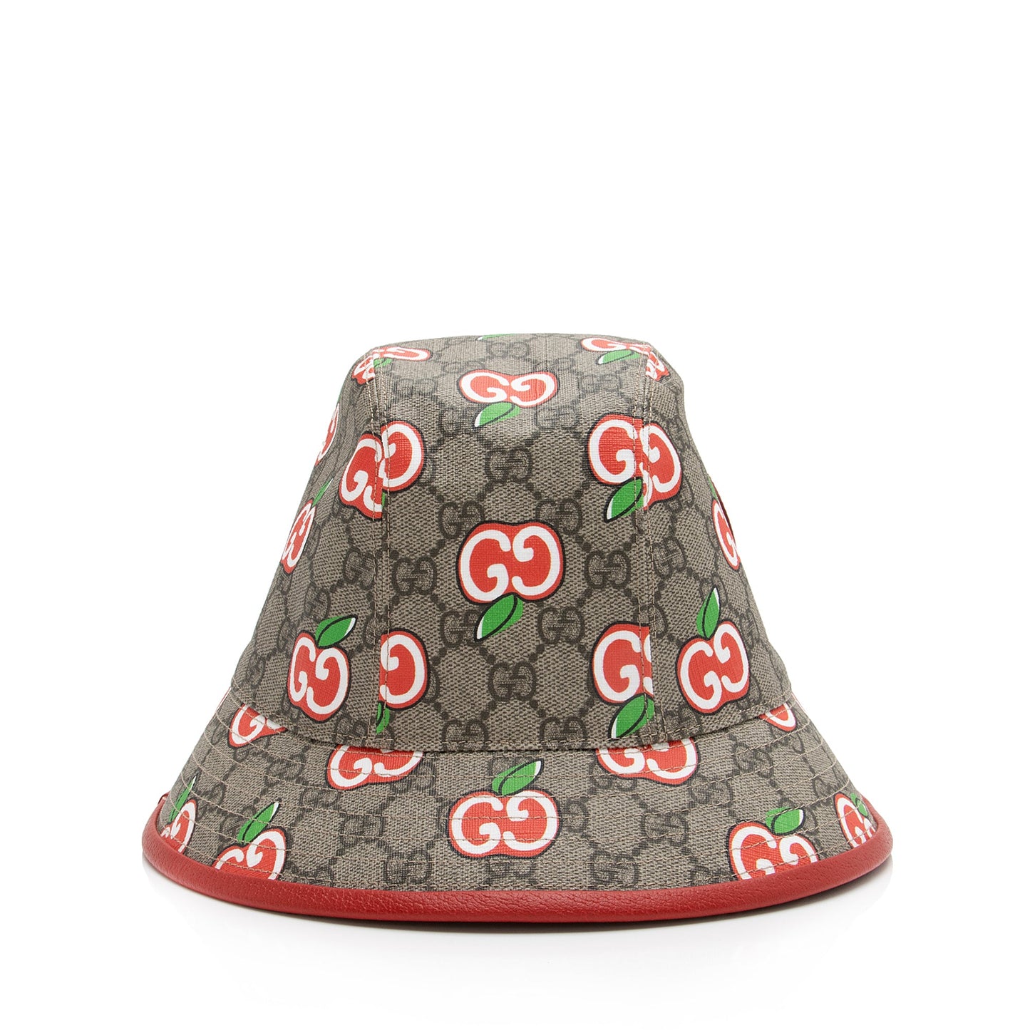 Gucci GG Supreme Apple Bucket Hat - Size L (SHF-23706)