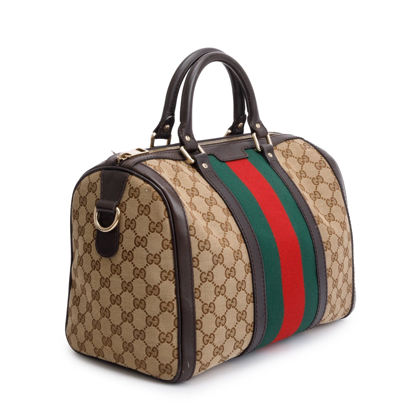 Gucci GG Supreme Medium Boston Bag