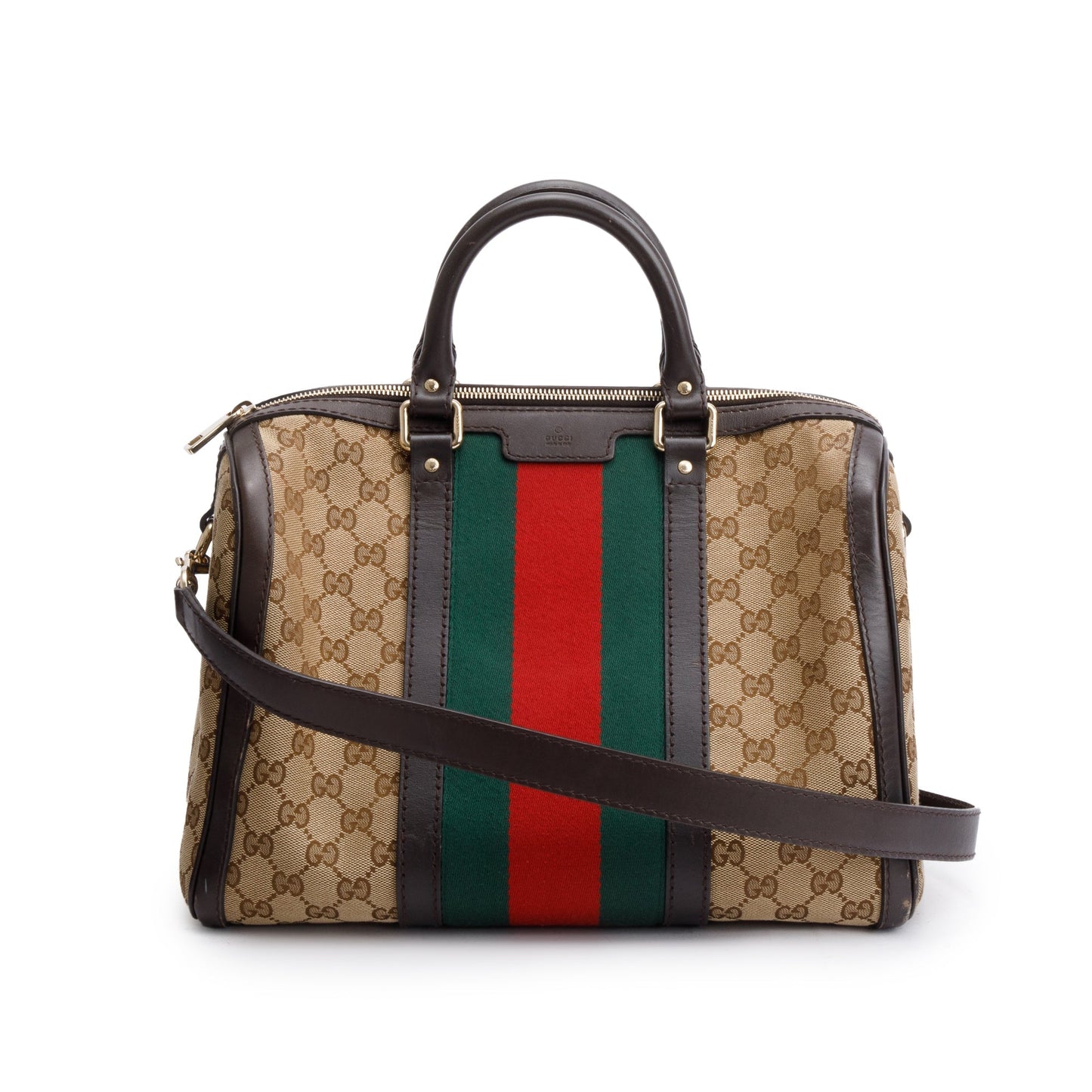 Gucci GG Supreme Medium Boston Bag