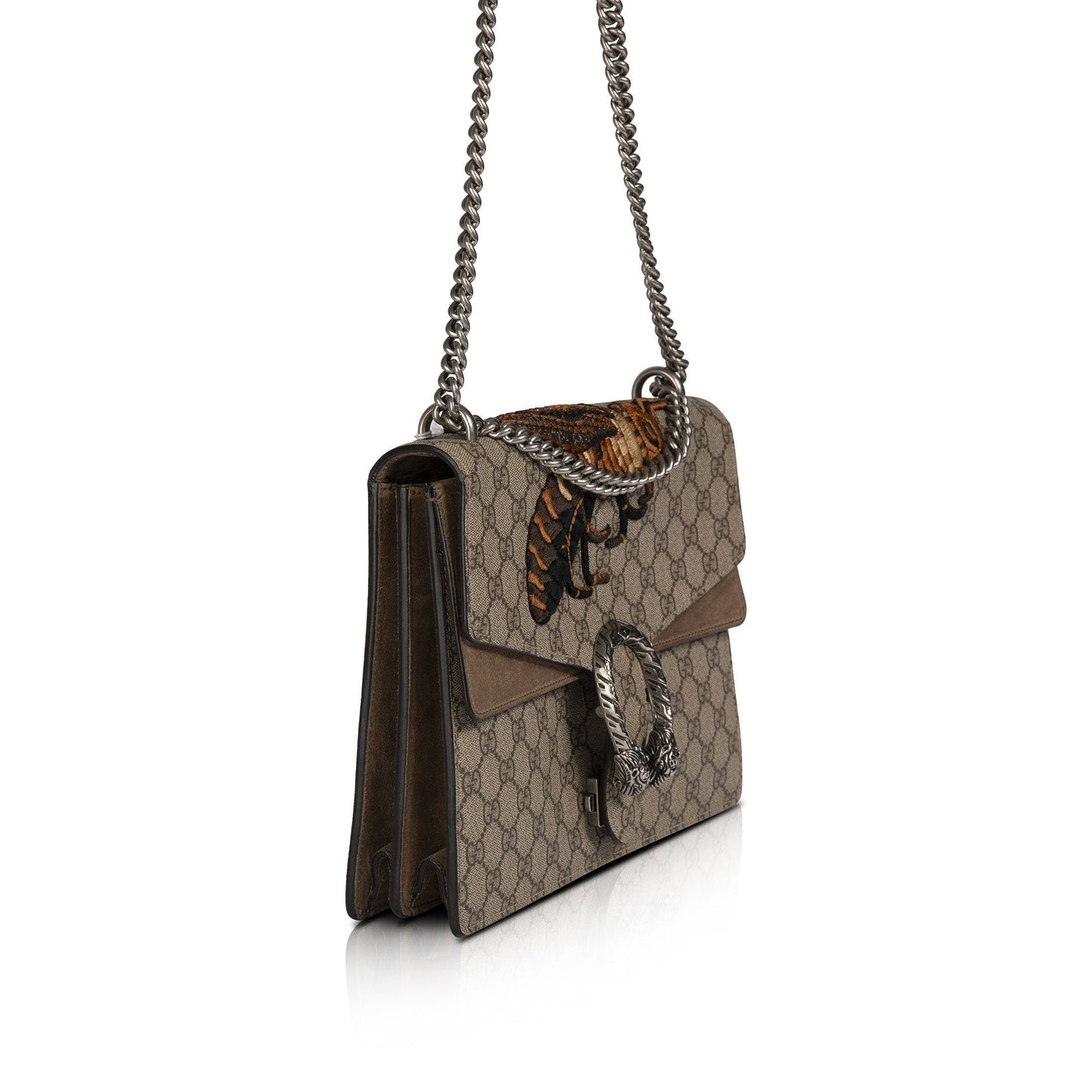 Gucci GG Supreme Medium Dionysus Bee Shoulder Bag