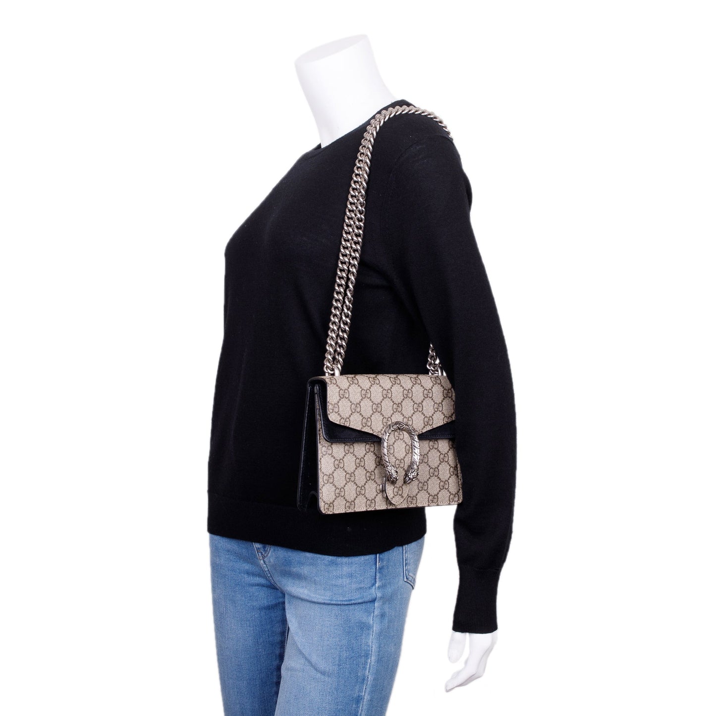 Gucci GG Supreme Mini Dionysus Shoulder Bag