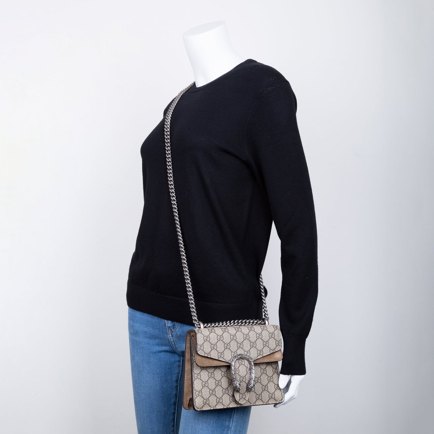 Gucci GG Supreme Mini Dionysus Shoulder Bag