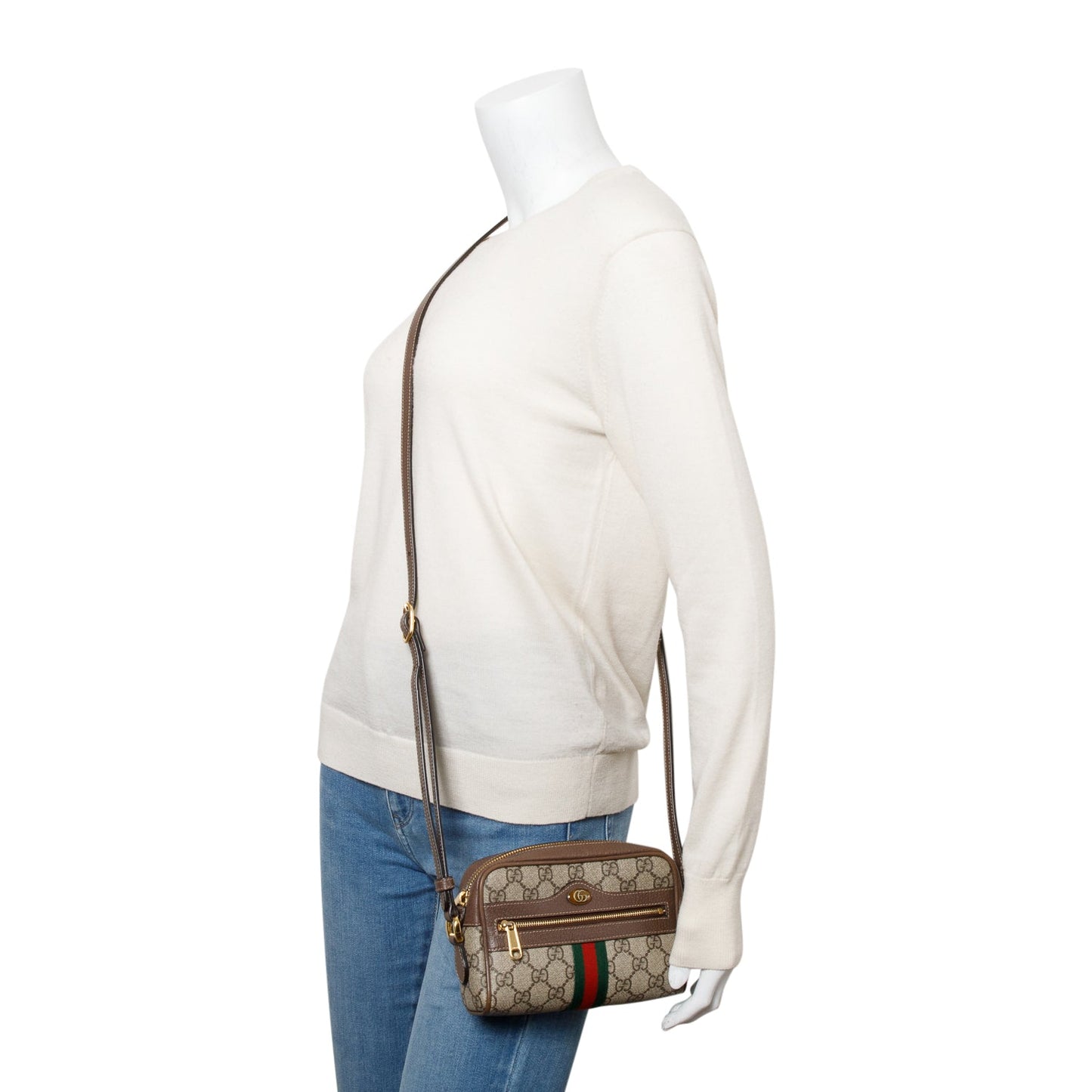 Gucci GG Supreme Mini Ophidia Crossbody Bag