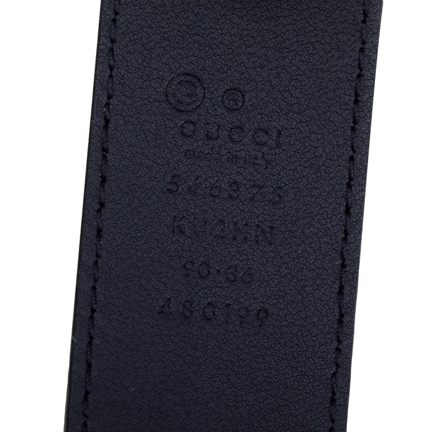 Gucci GG Supreme Monogram Blooms Plaque Belt, 90 36
