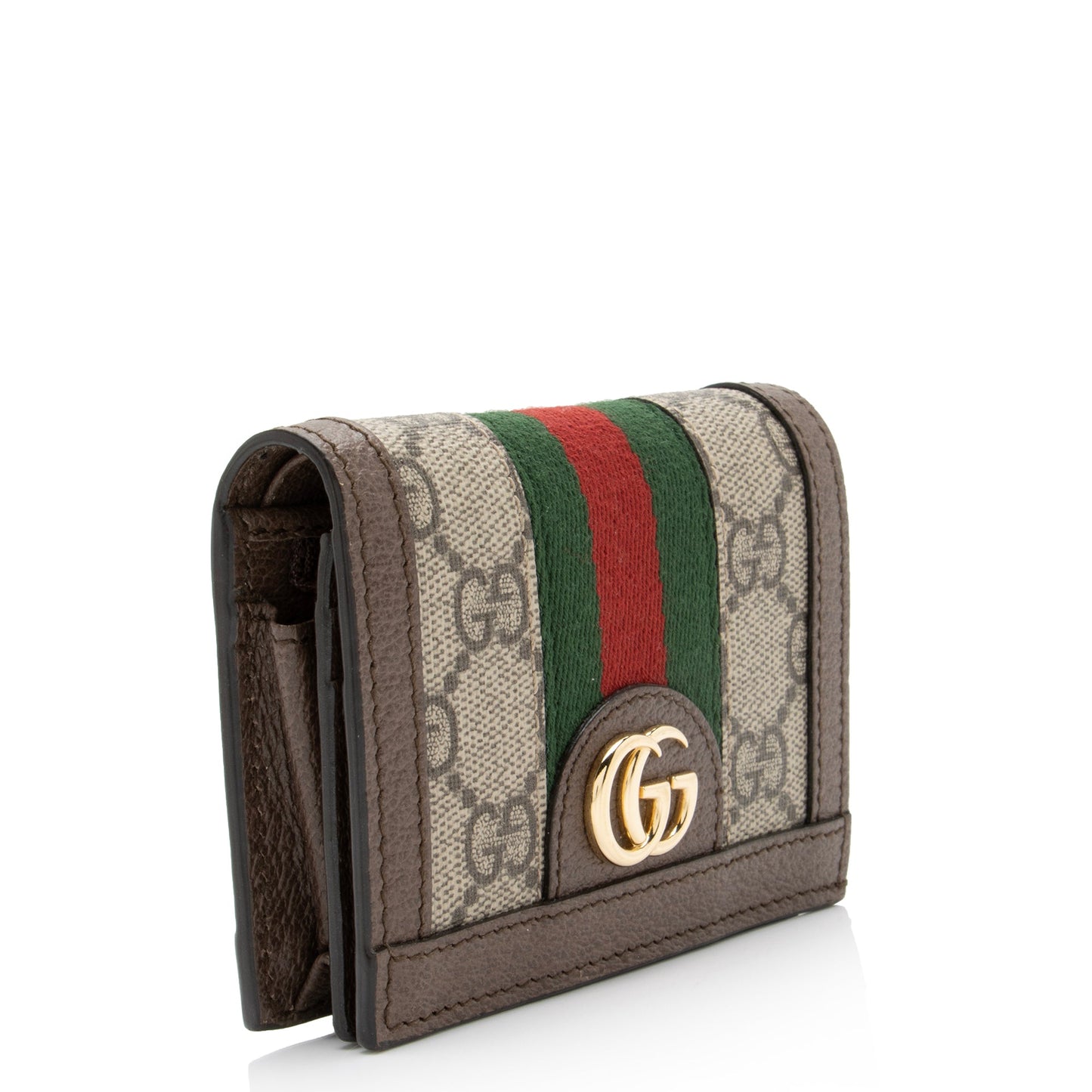 Gucci GG Supreme Ophidia Card Case Wallet (SHF-23684)