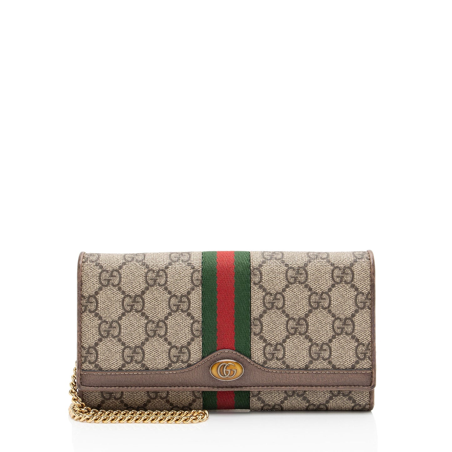 Gucci GG Supreme Ophidia Chain Wallet (SHF-zdYmWw)