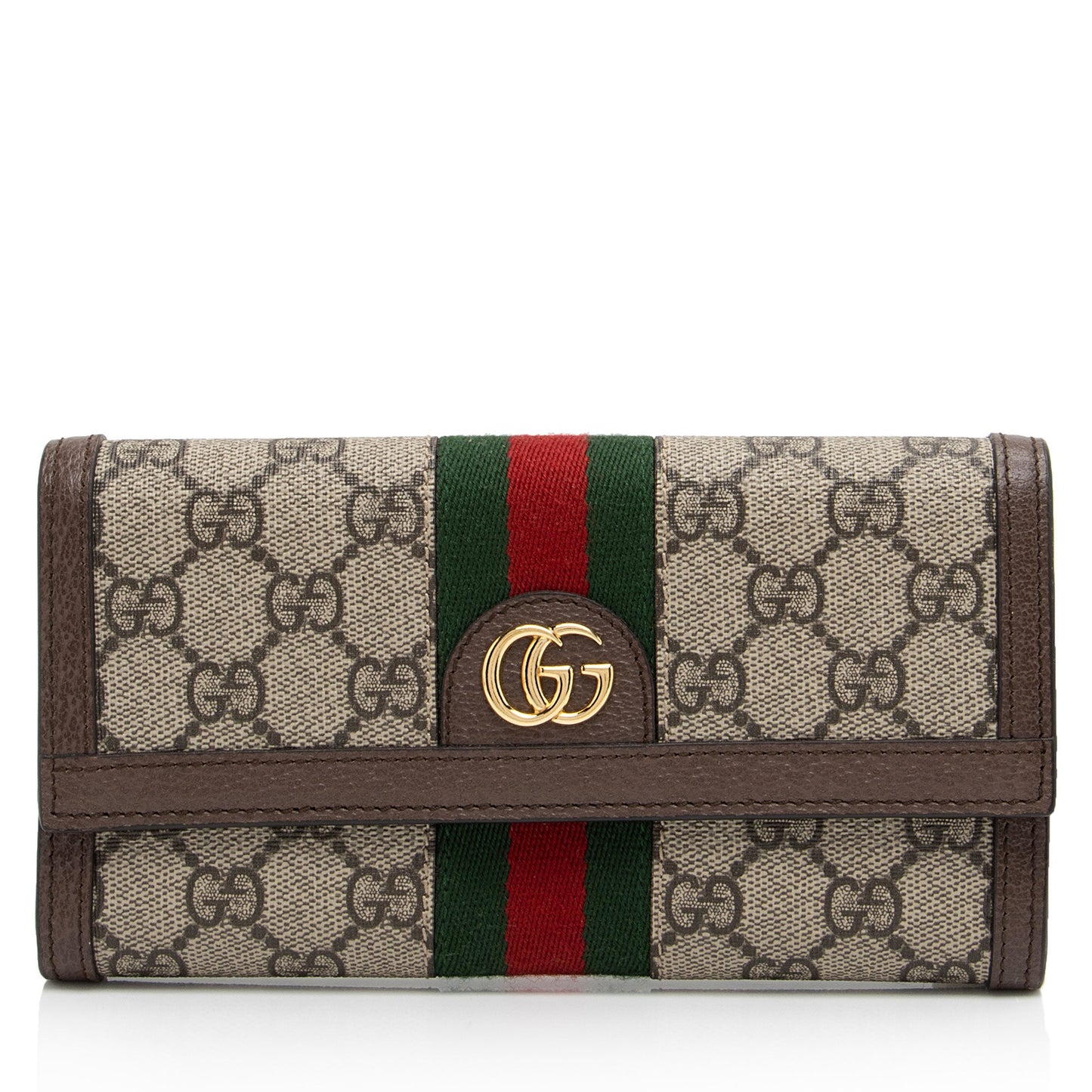 Gucci GG Supreme Ophidia Continental Wallet (SHF-5si9cW)
