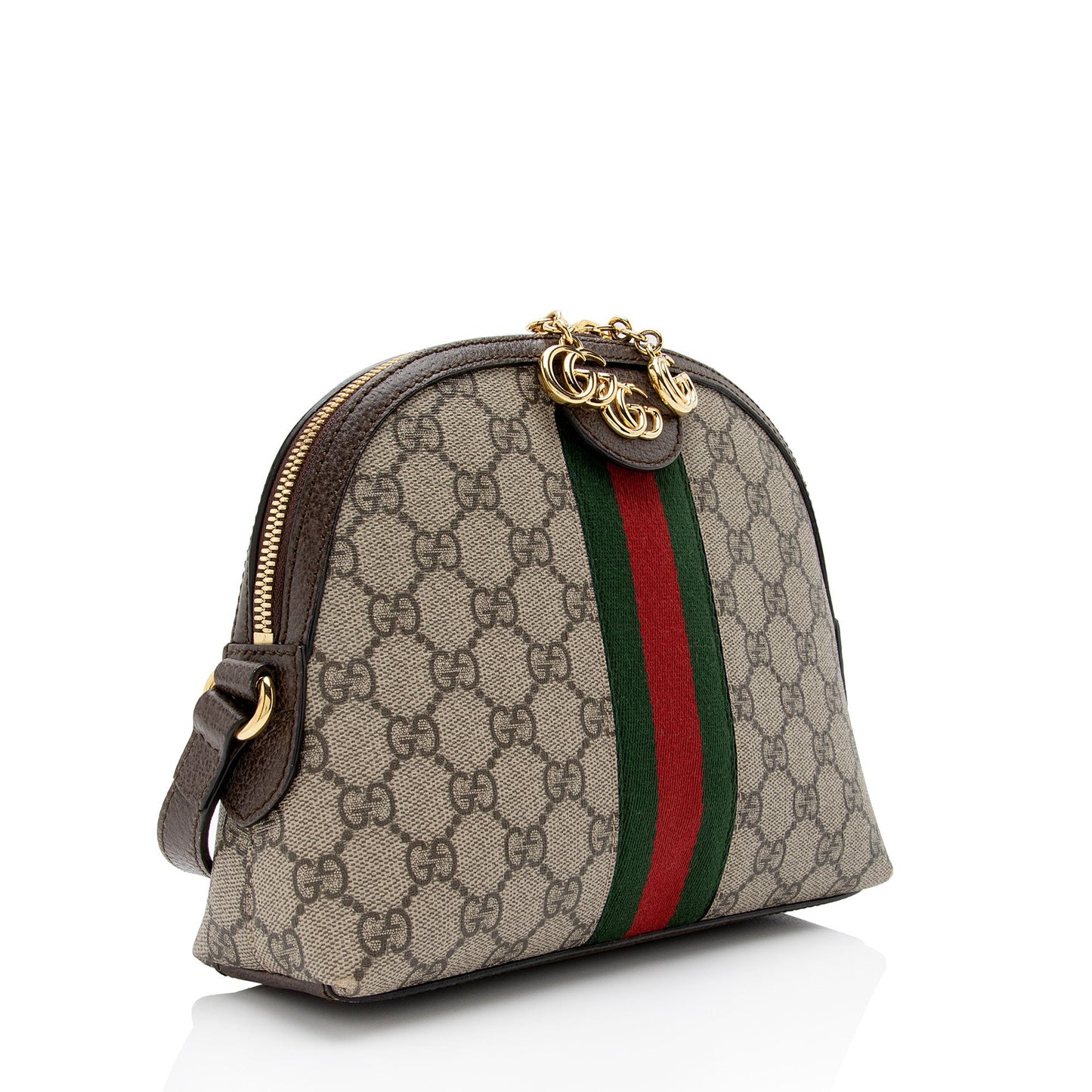 Gucci GG Supreme Ophidia Dome Small Shoulder Bag (SHF-oTqLN1)