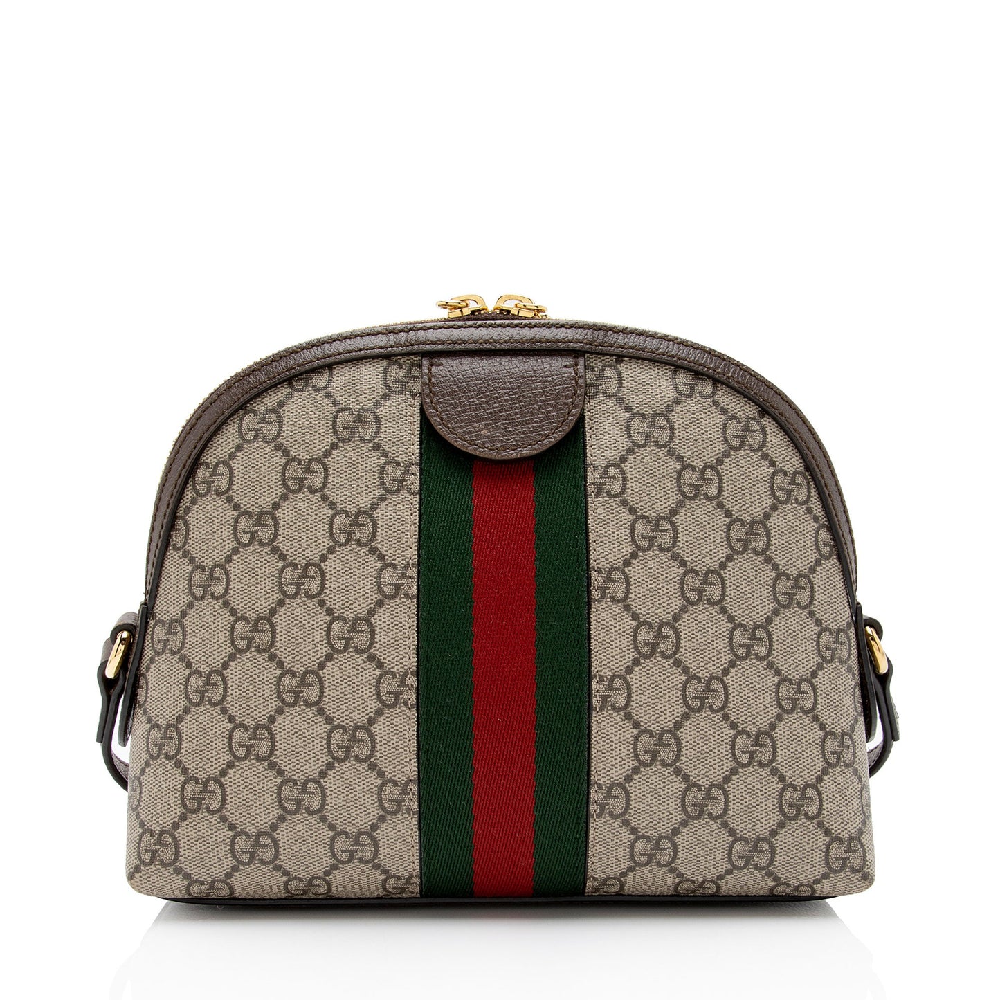 Gucci GG Supreme Ophidia Dome Small Shoulder Bag (SHF-xTbcEZ)