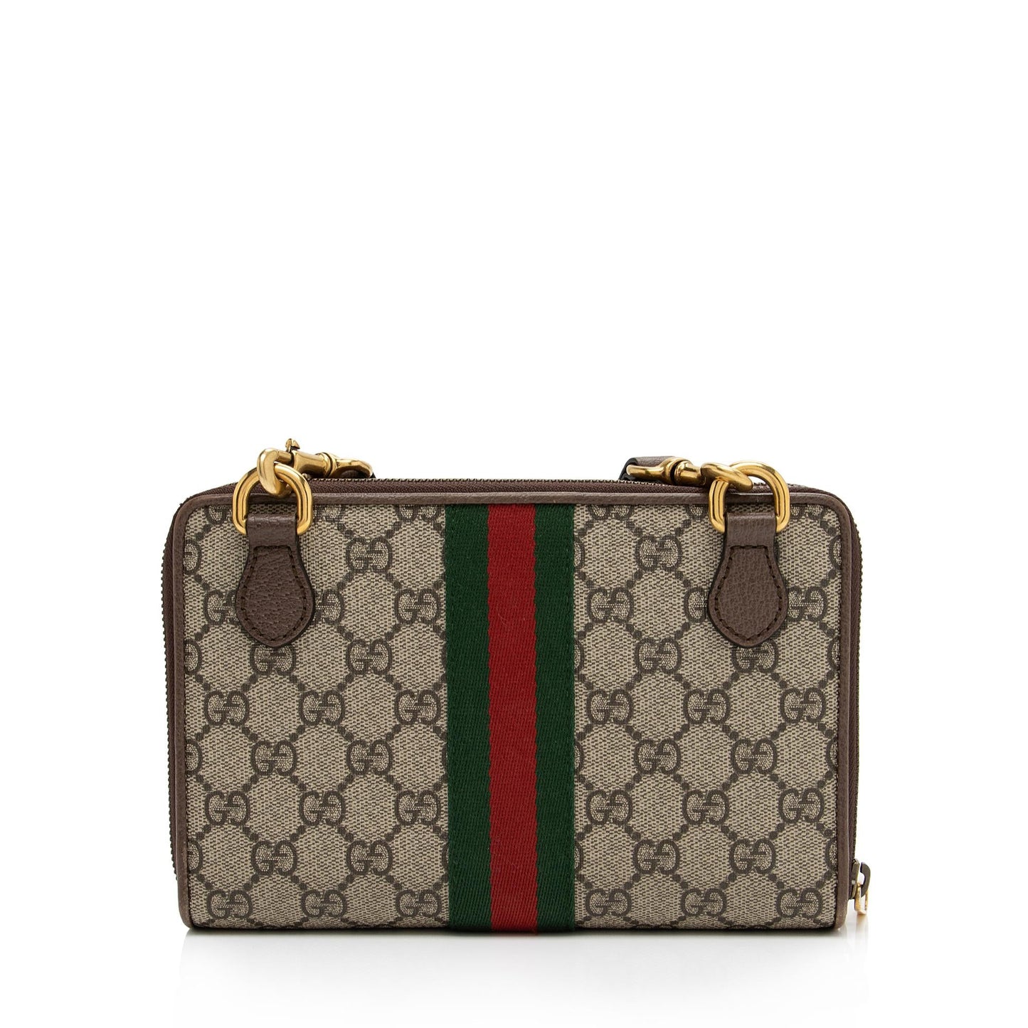 Gucci GG Supreme Ophidia Double Zip Crossbody Bag (SHF-kVk4Lq)