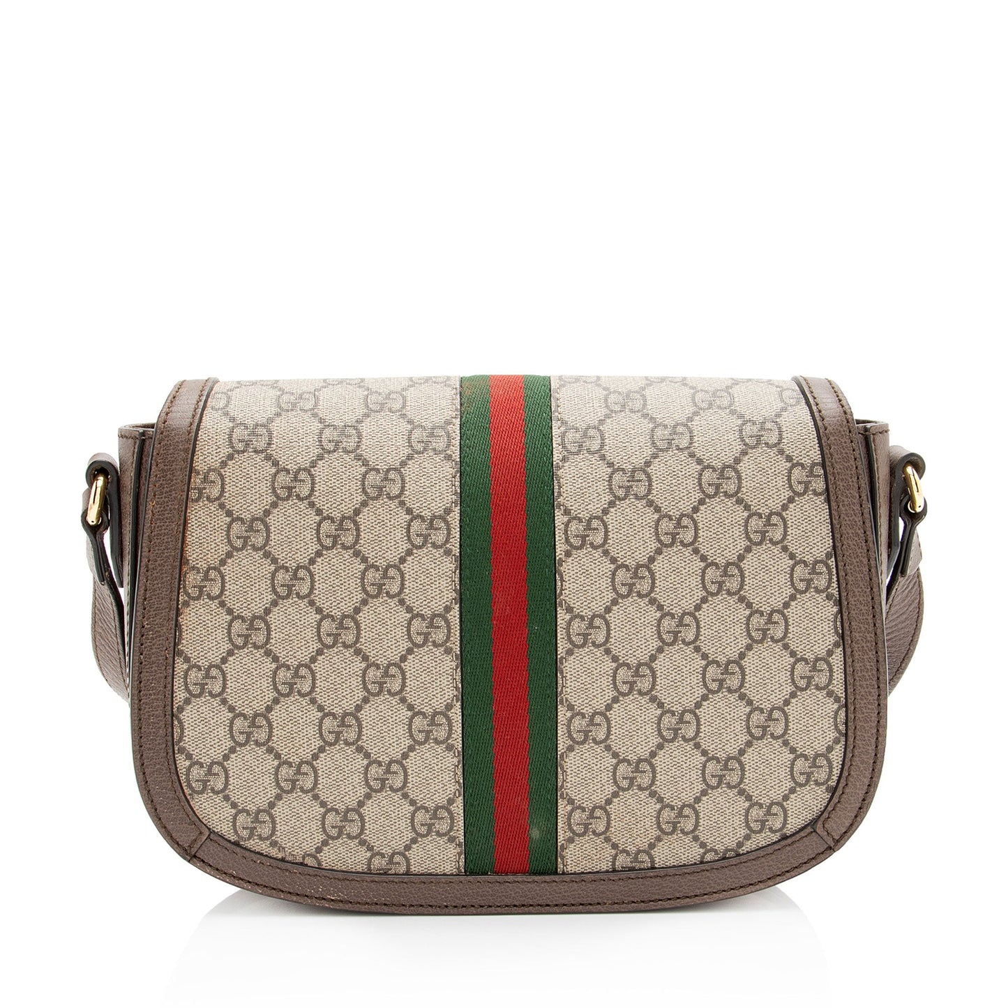 Gucci GG Supreme Ophidia Flap Messenger Bag