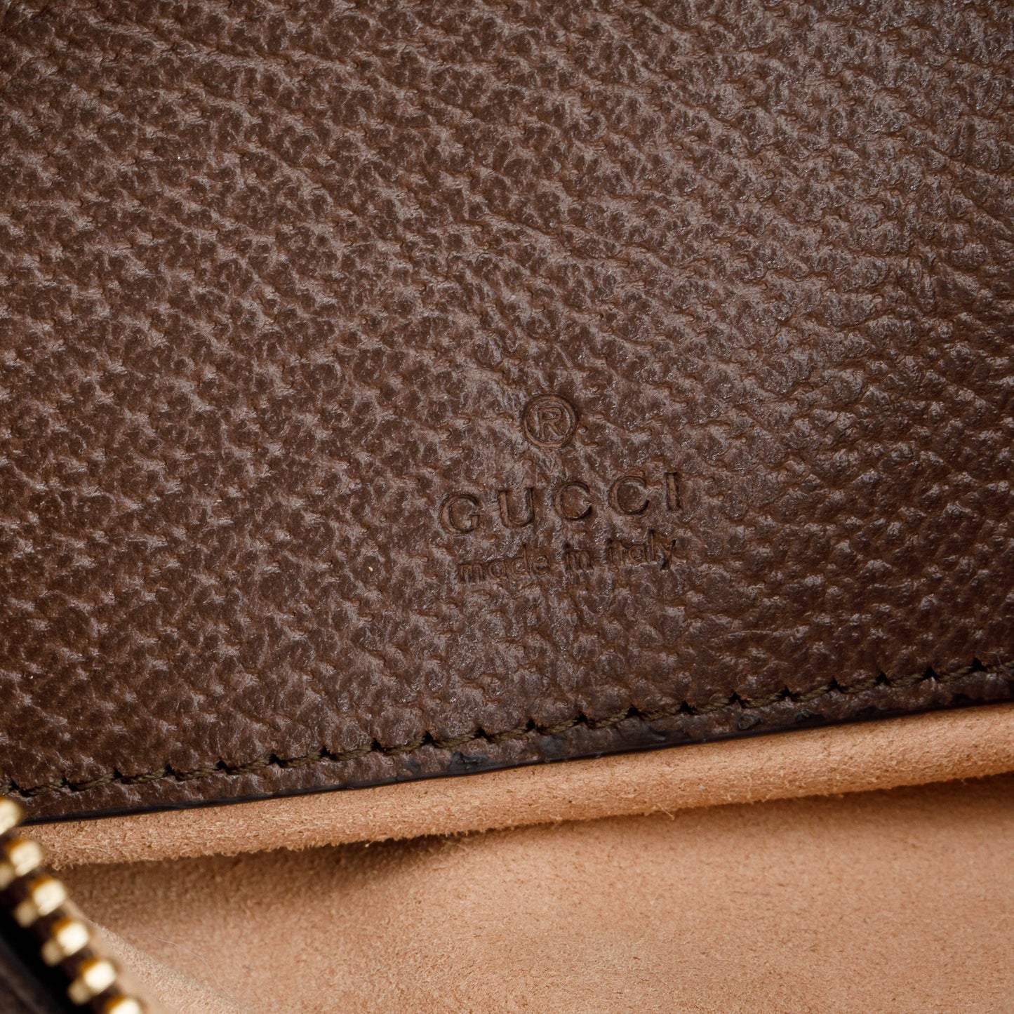Gucci GG Supreme Ophidia Half-Moon Mini Bag