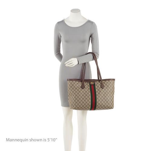 Gucci GG Supreme Ophidia Medium Shopping Tote (SHF-mxFgXf)