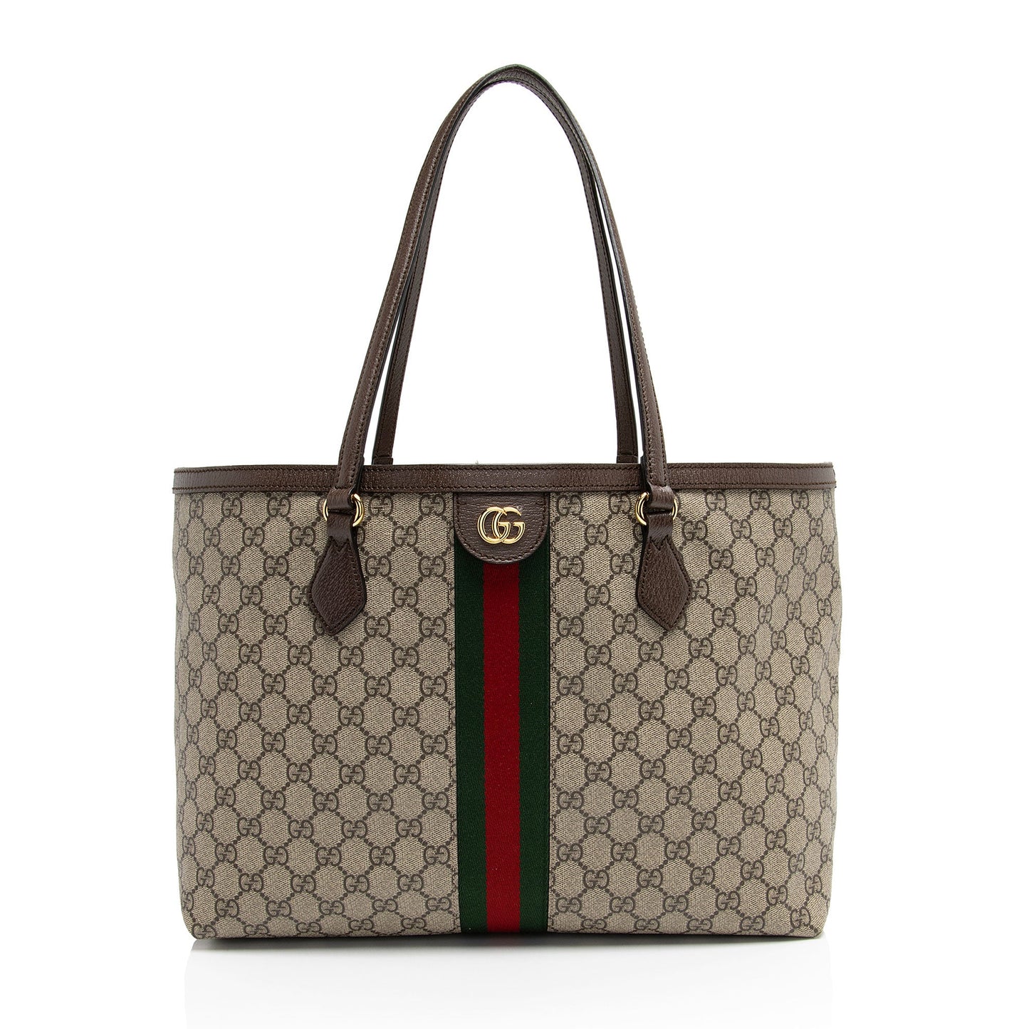 Gucci GG Supreme Ophidia Medium Shopping Tote (SHF-YyxVQ9)