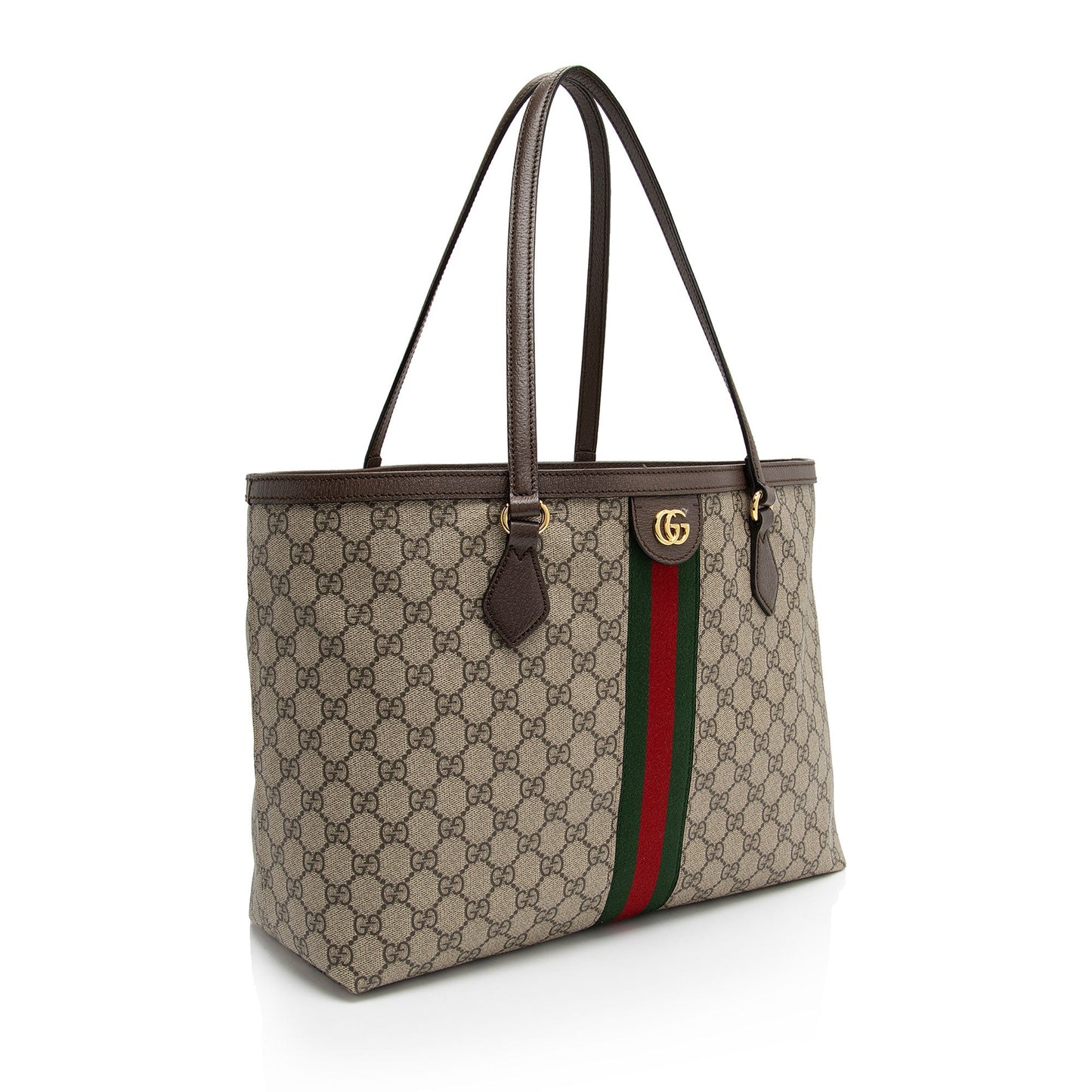 Gucci GG Supreme Ophidia Medium Shopping Tote (SHF-YyxVQ9)