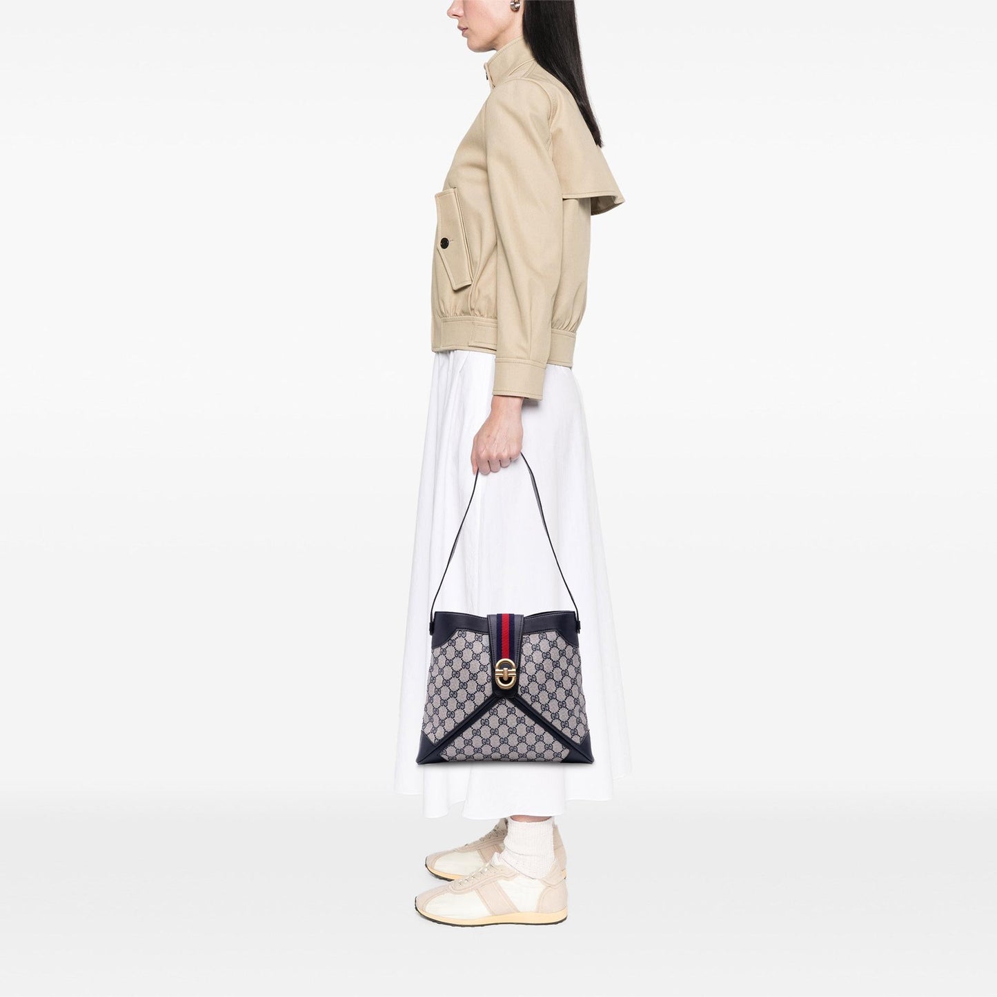 Gucci GG Supreme Ophidia Shoulder Bag