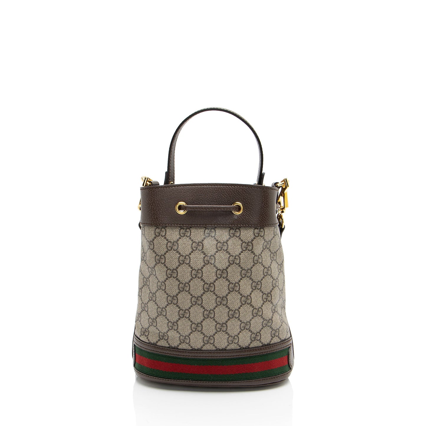 Gucci GG Supreme Ophidia Small Bucket Bag (SHF-3tXUhd)