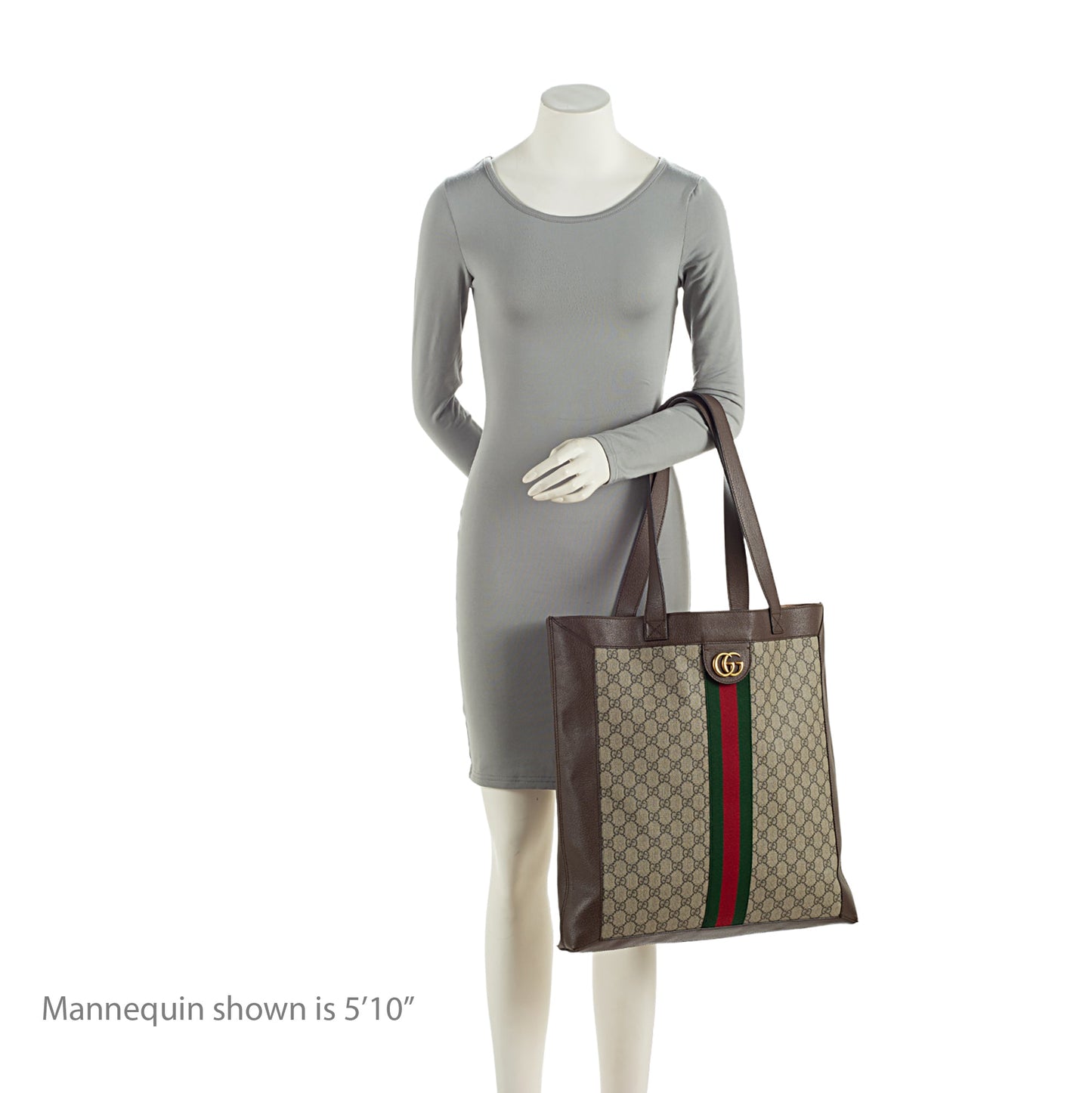 Gucci GG Supreme Ophidia Soft Vertical Large Tote (SHF-HKSf8C)