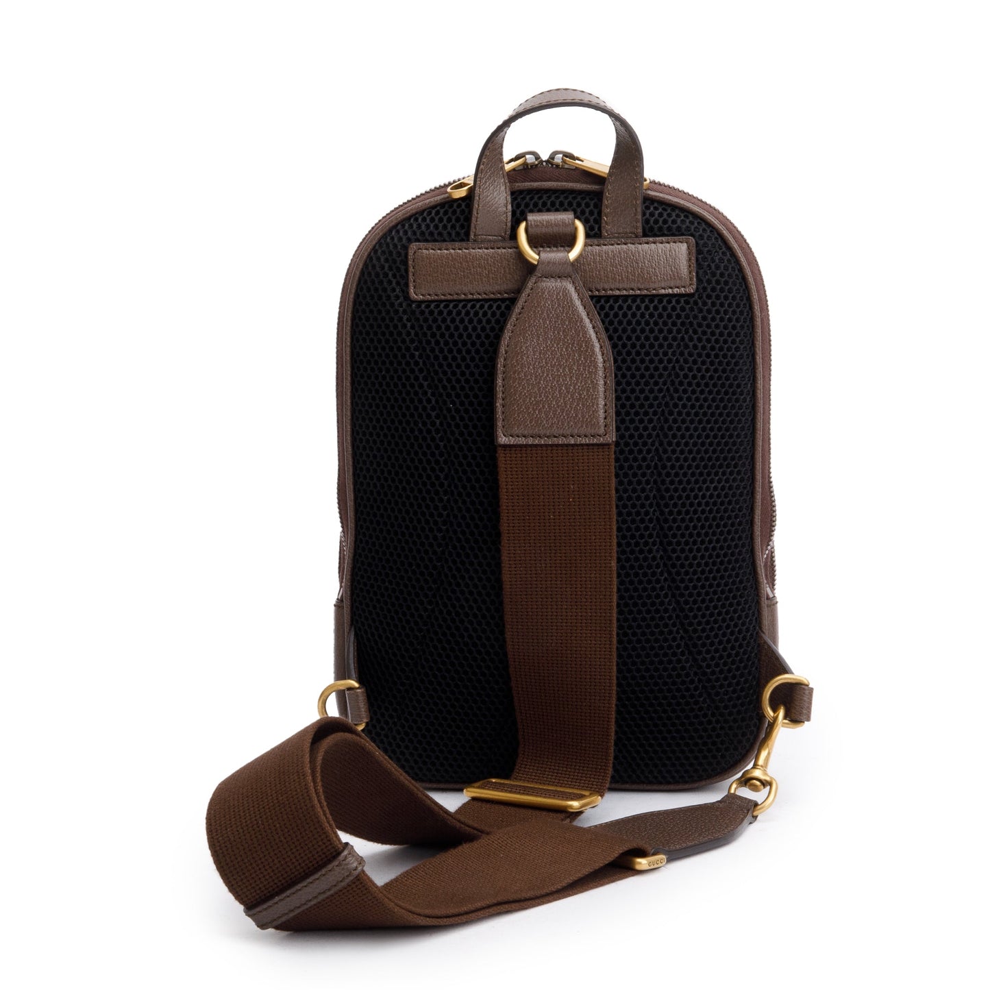 Gucci GG Supreme Ophidia Web Crossbody Bag