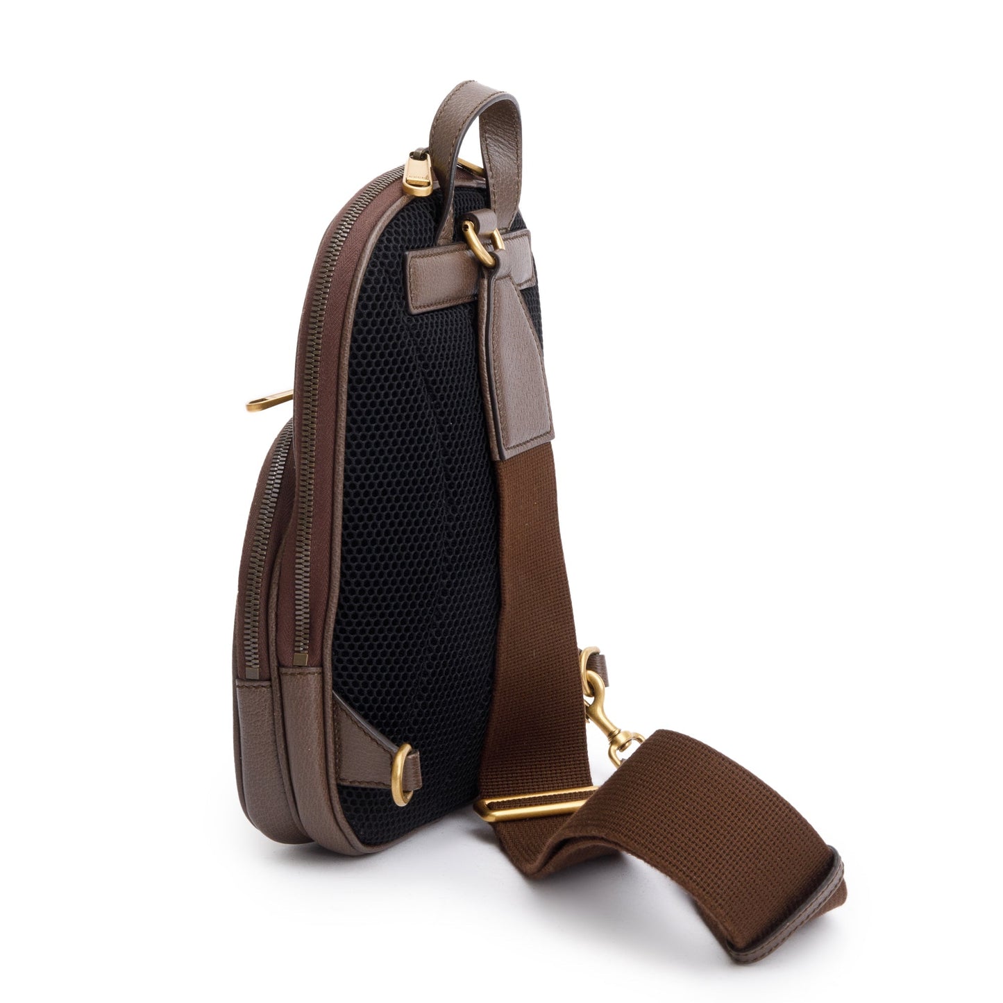 Gucci GG Supreme Ophidia Web Crossbody Bag