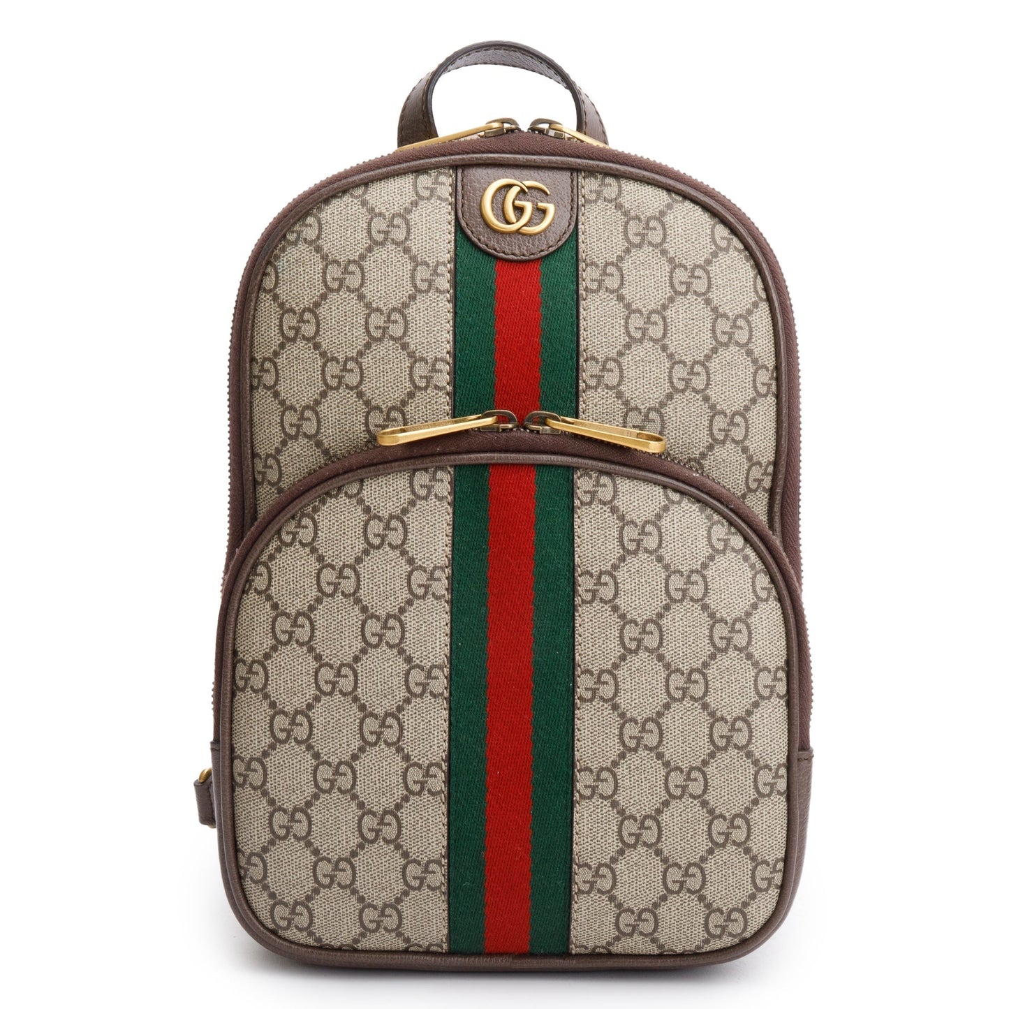 Gucci GG Supreme Ophidia Web Crossbody Bag