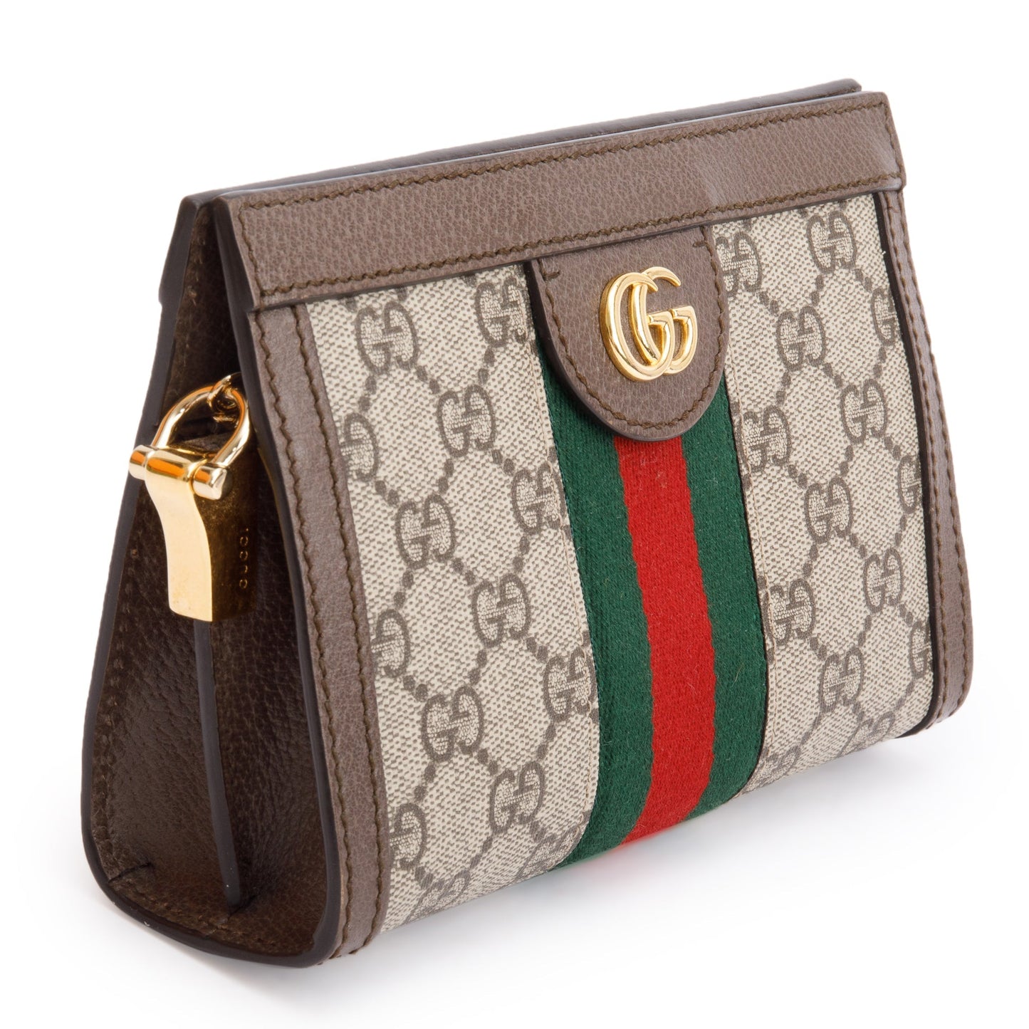 Gucci GG Supreme Ophidia Web Mini Chain Shoulder Bag