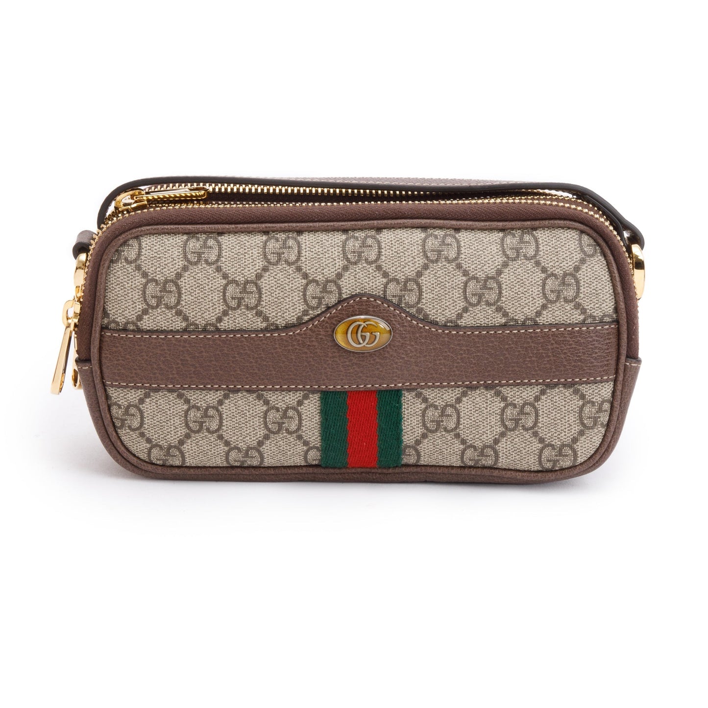 Gucci GG Supreme Ophidia Web Mini Crossbody Bag