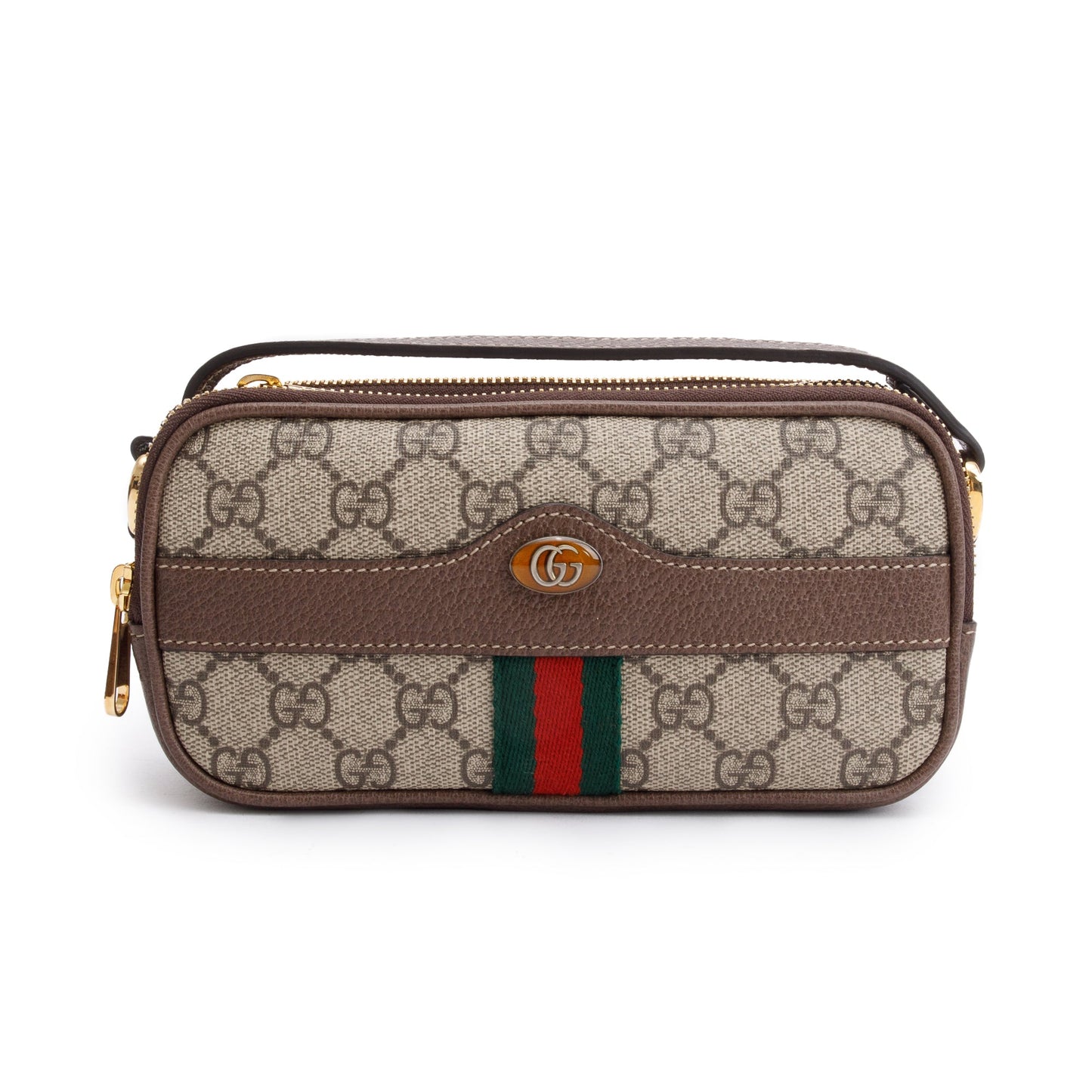 Gucci GG Supreme Ophidia Web Mini Crossbody Bag