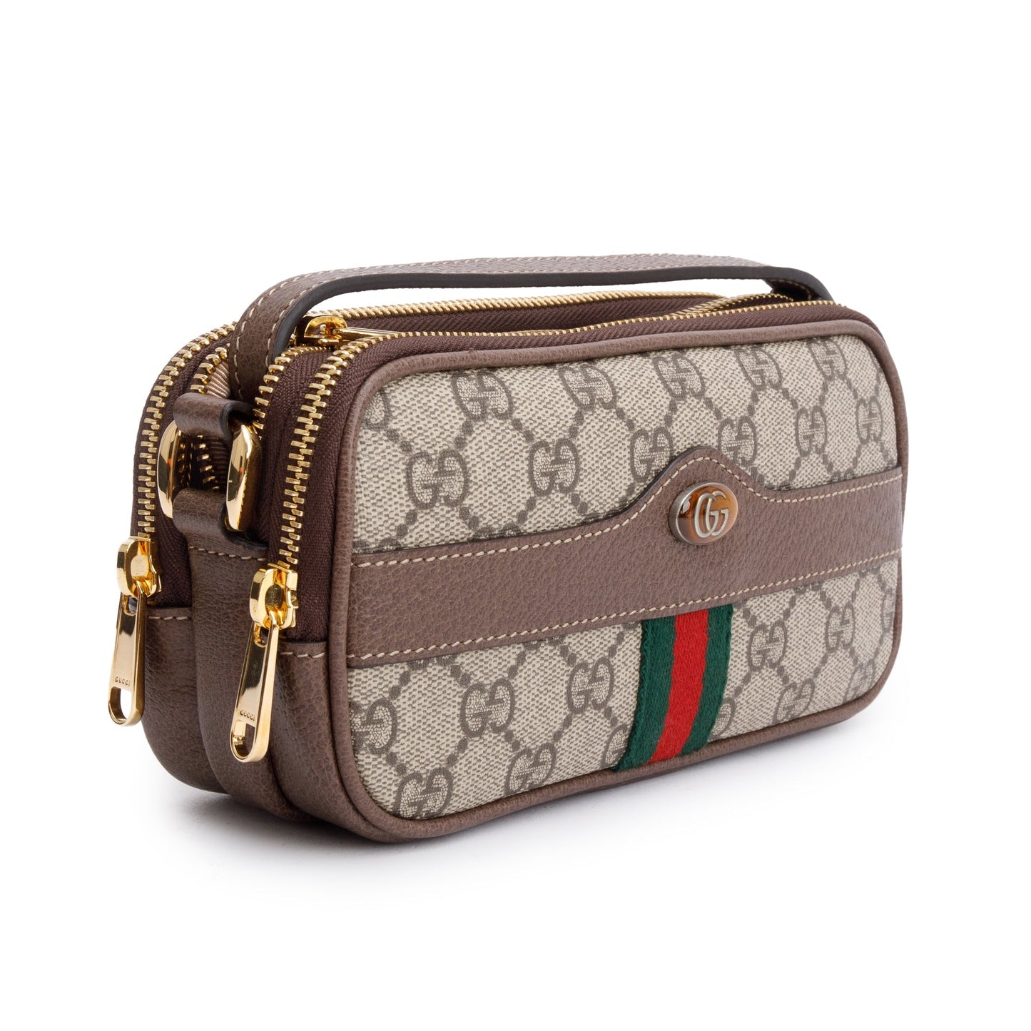 Gucci GG Supreme Ophidia Web Mini Crossbody Bag