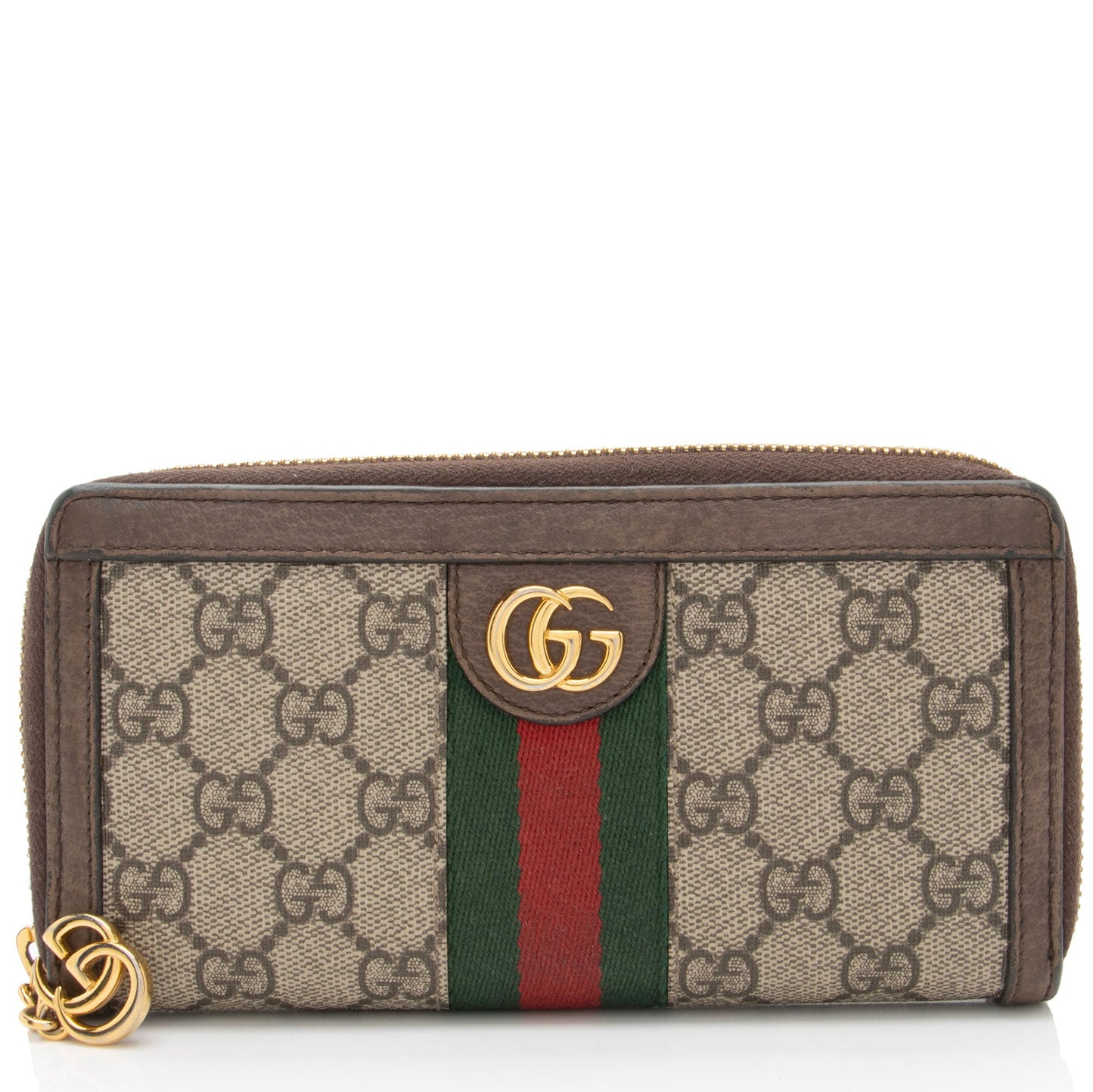 Gucci GG Supreme Ophidia Zip Around Wallet (SHF-g3O55g)