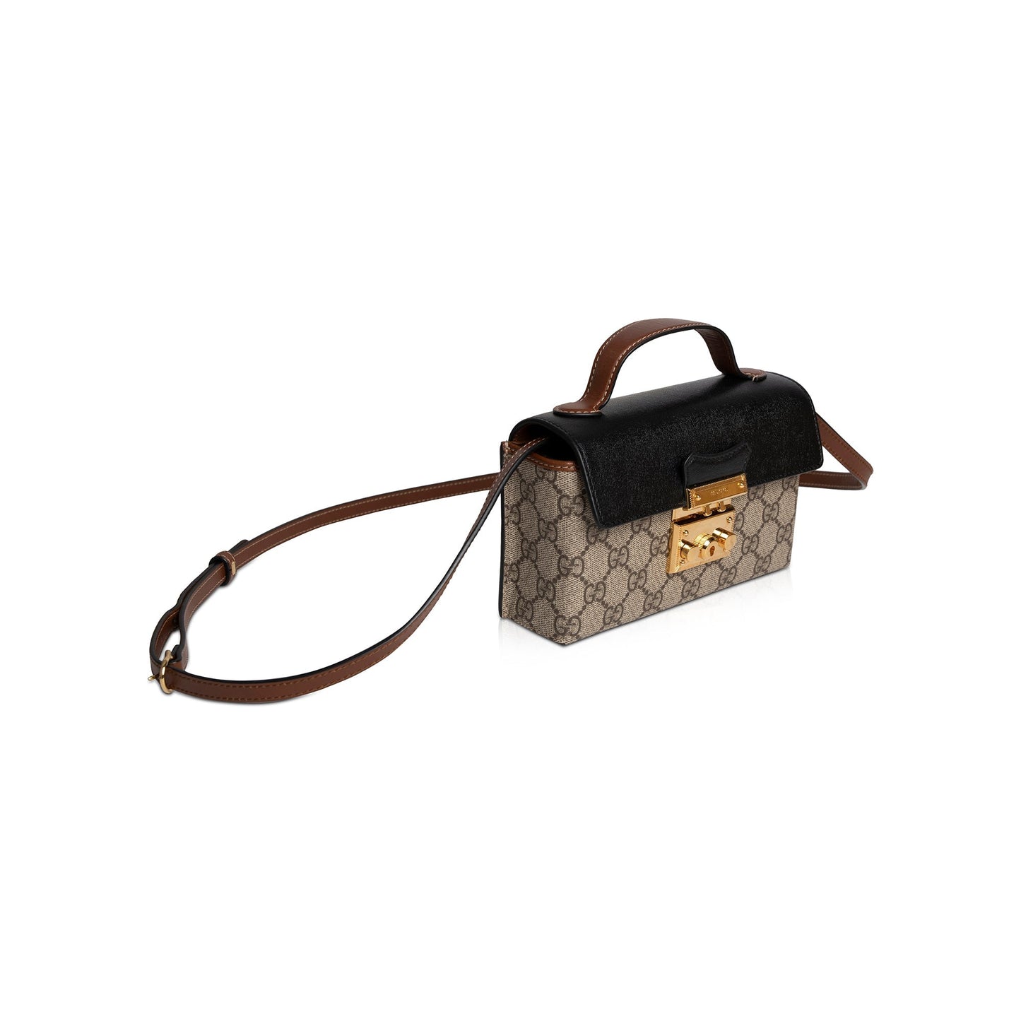 Gucci GG Supreme Padlock Mini Bag