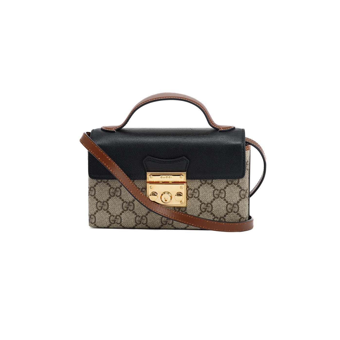 Gucci GG Supreme Padlock Mini Bag