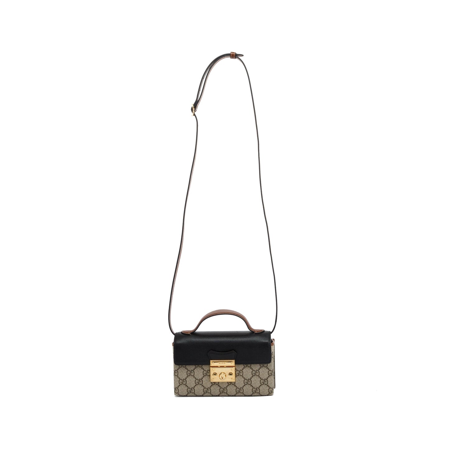 Gucci GG Supreme Padlock Mini Bag