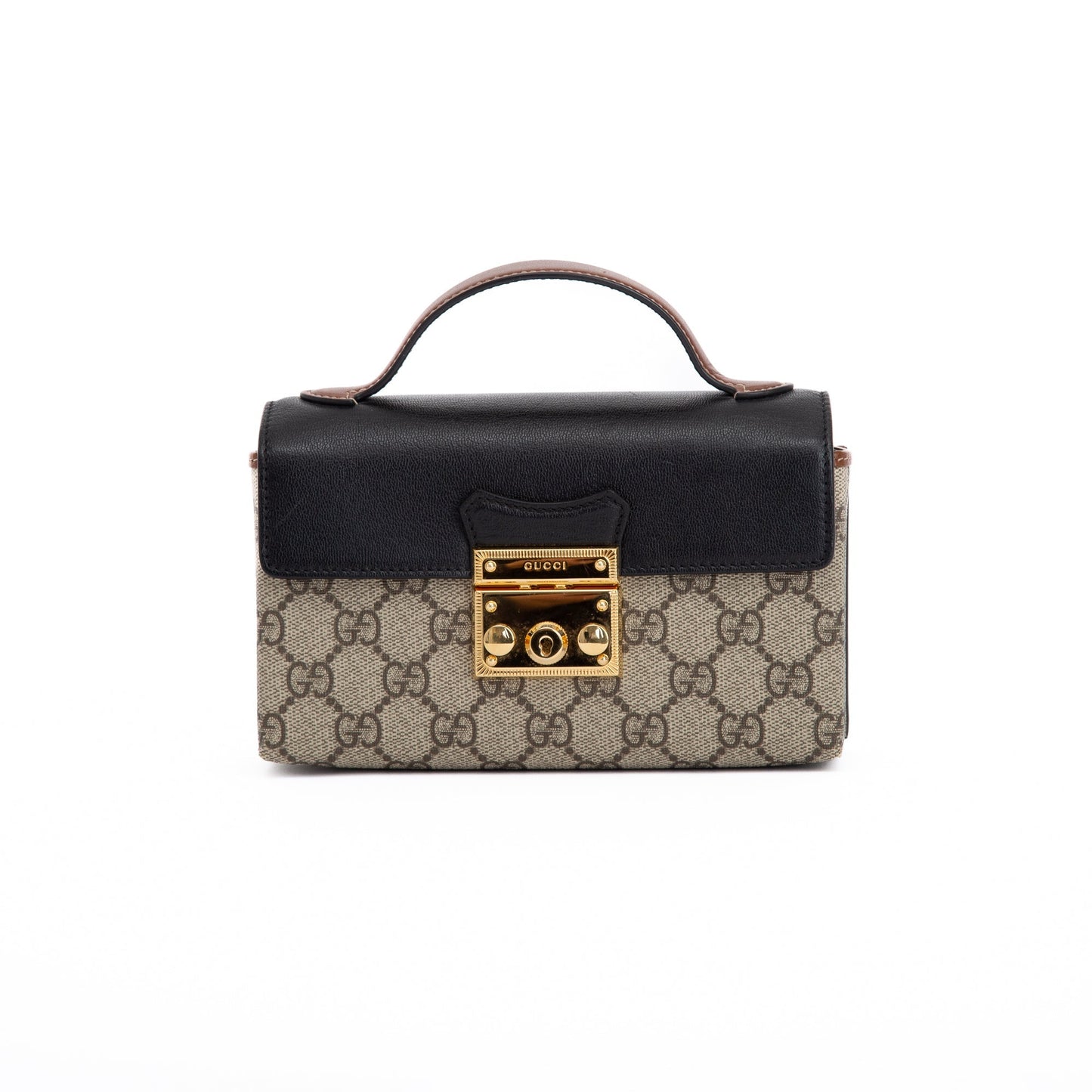 Gucci GG Supreme Padlock Mini Bag