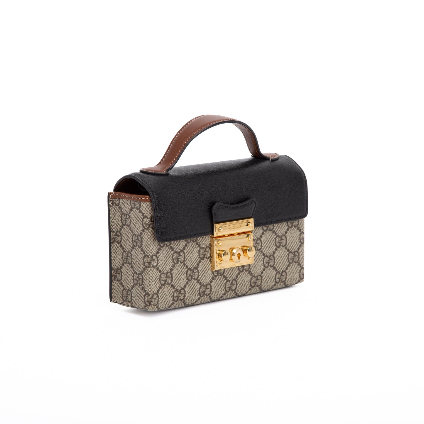Gucci GG Supreme Padlock Mini Bag