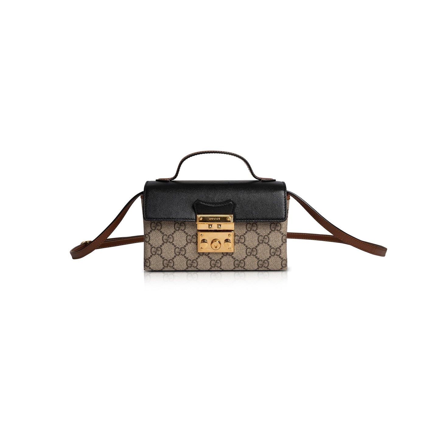 Gucci GG Supreme Padlock Mini Bag