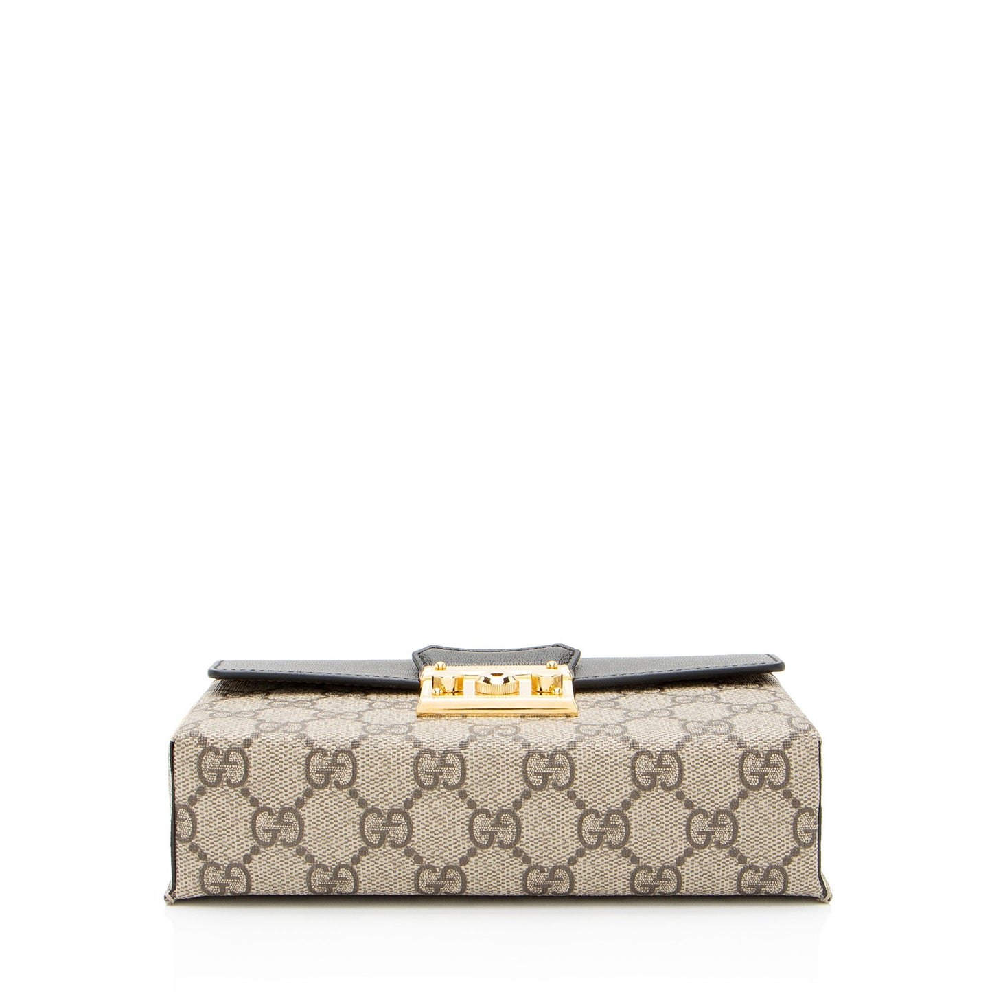 Gucci GG Supreme Padlock Mini Top Handle (SHF-FAO7fq)