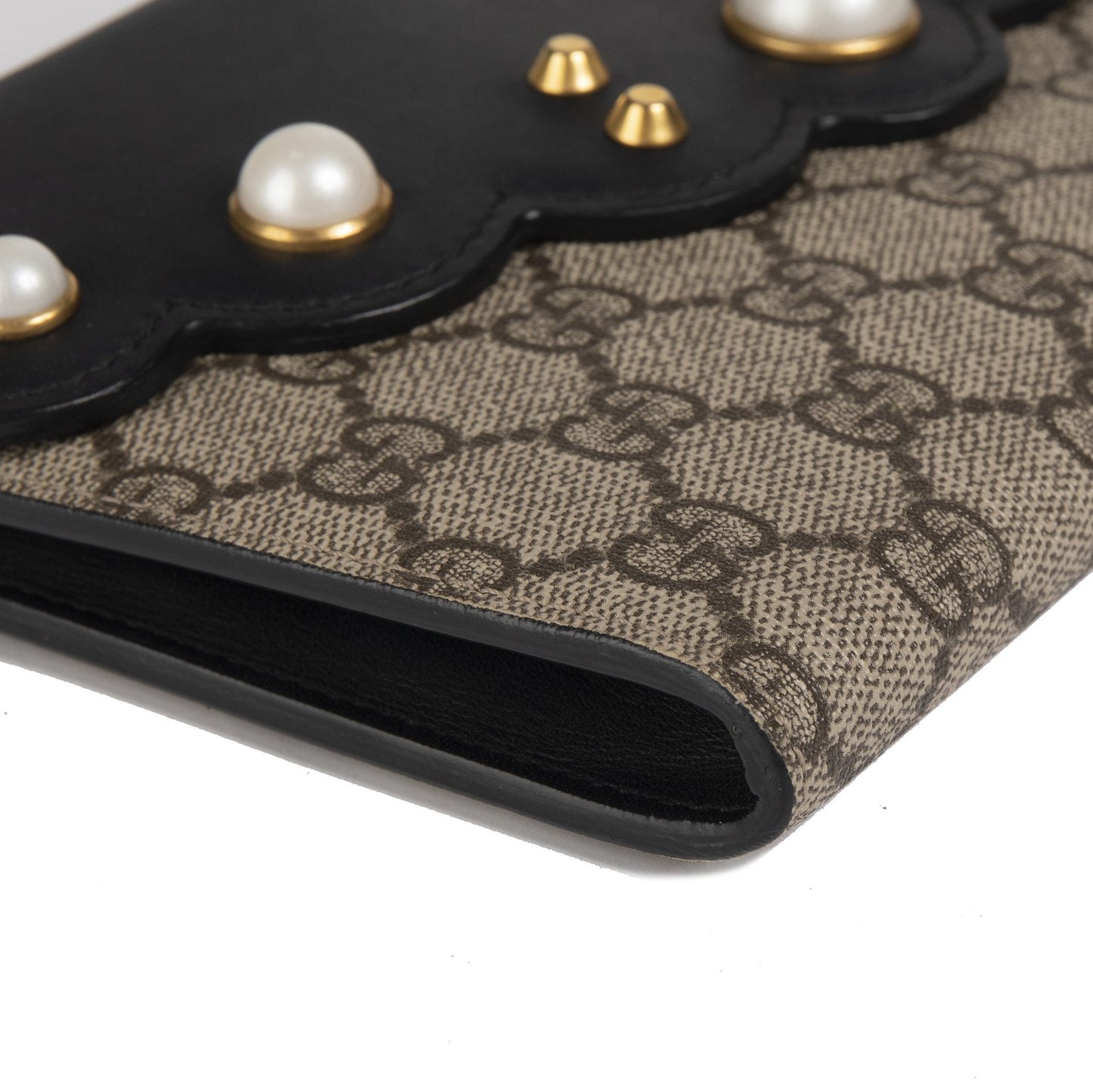 Gucci GG Supreme Peony Clutch