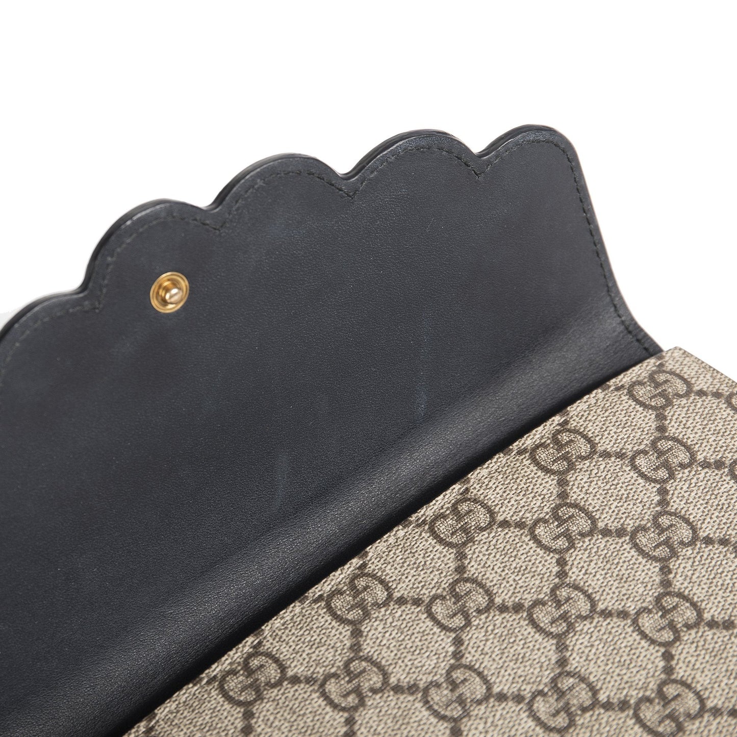 Gucci GG Supreme Peony Clutch
