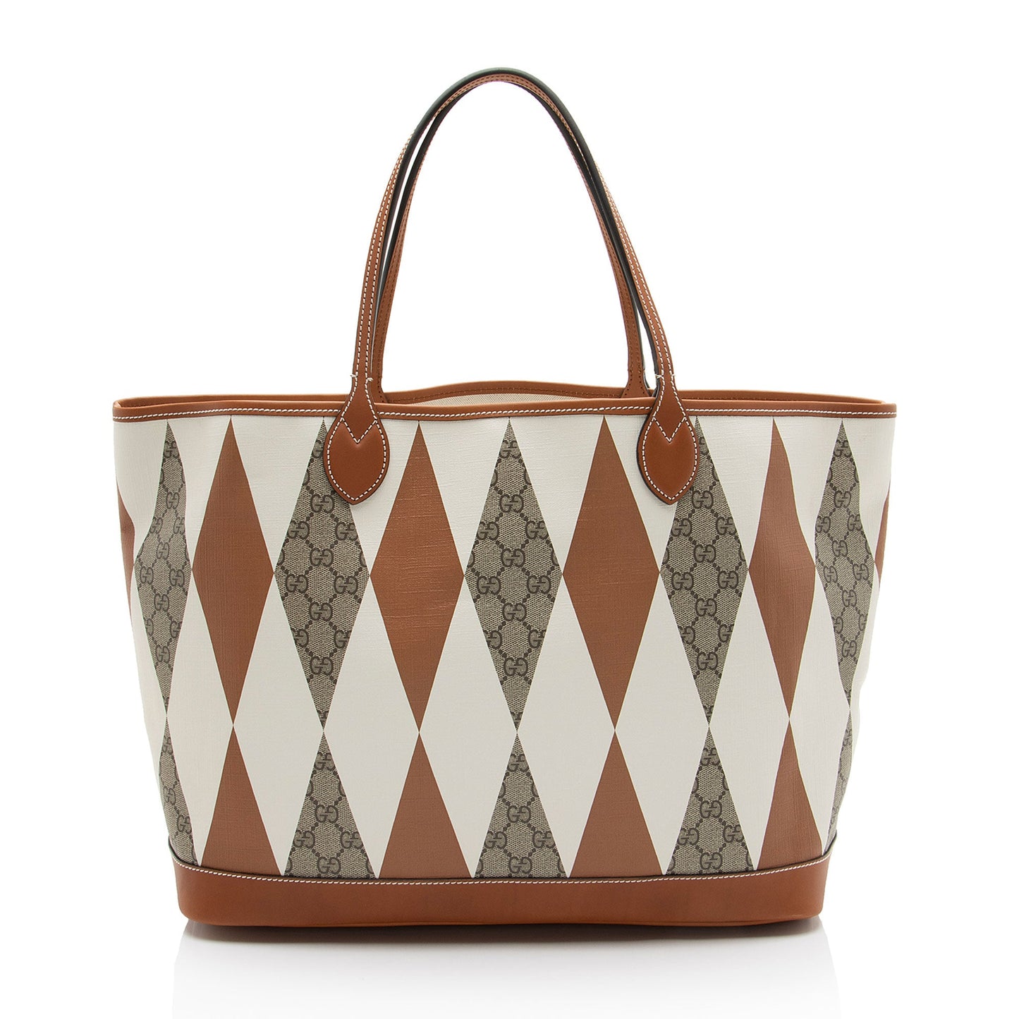 Gucci GG Supreme Rhombus Large Shopping Tote